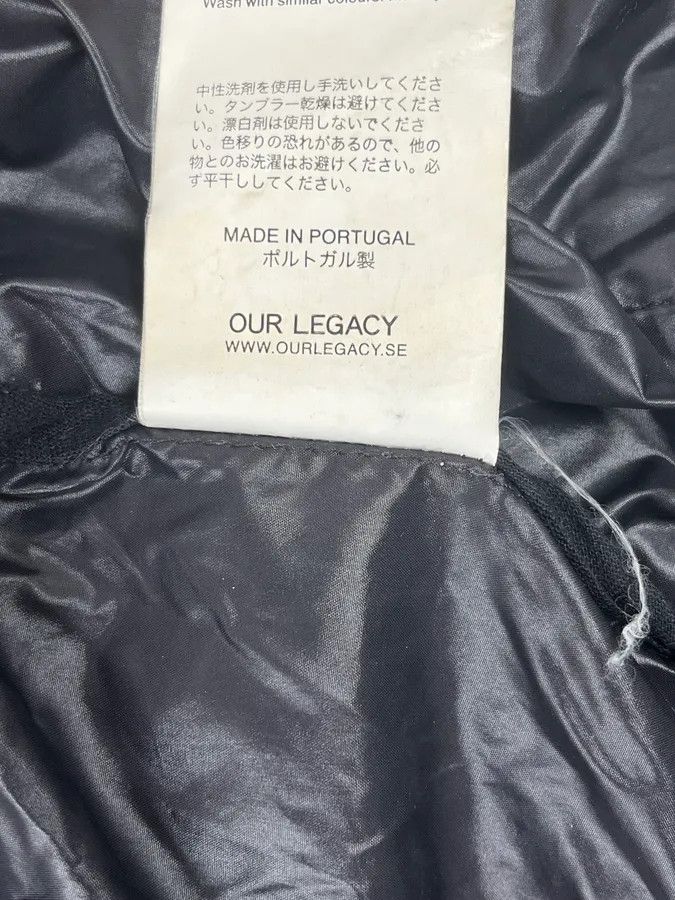 Our Legacy SS2016 Our Legacy Silky Black Bomber Jacket Size US M / EU 48-50 / 2 - 10 Thumbnail