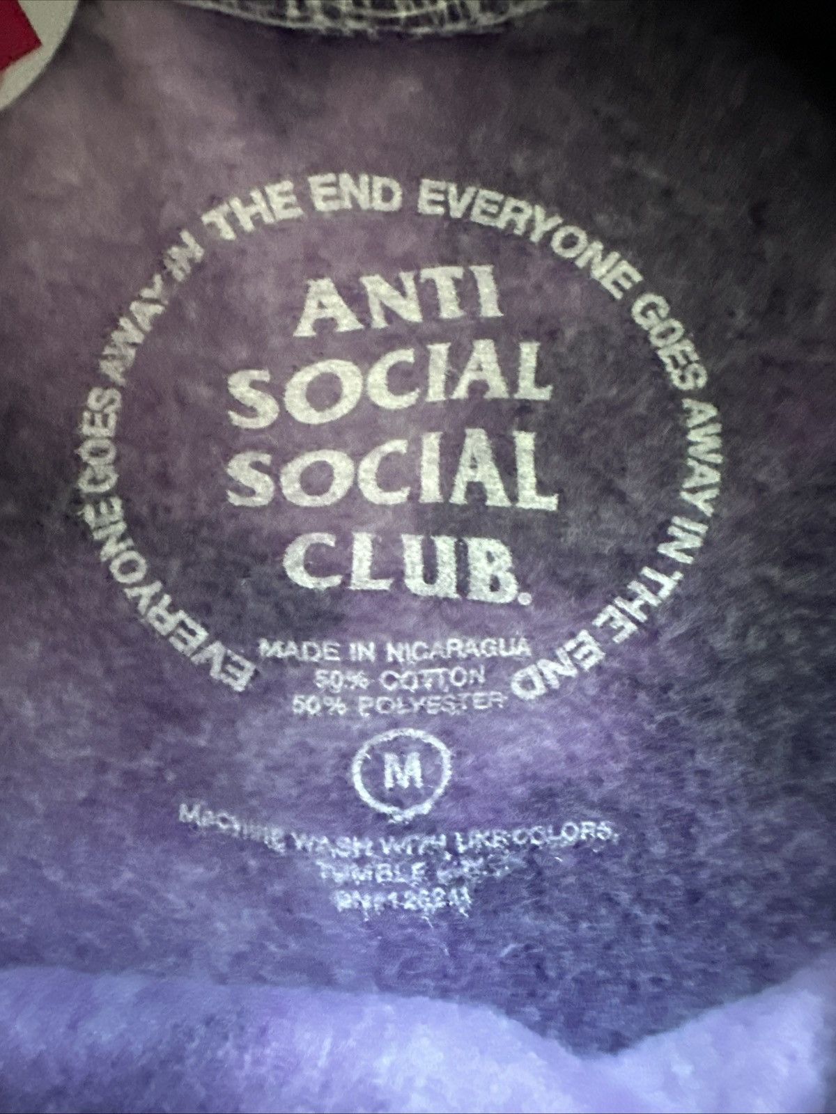 Anti Social Social Club Anti Social Social Club Dissociative Hoodie Purple Tie-Dye-M Size US M / EU 48-50 / 2 - 6 Thumbnail