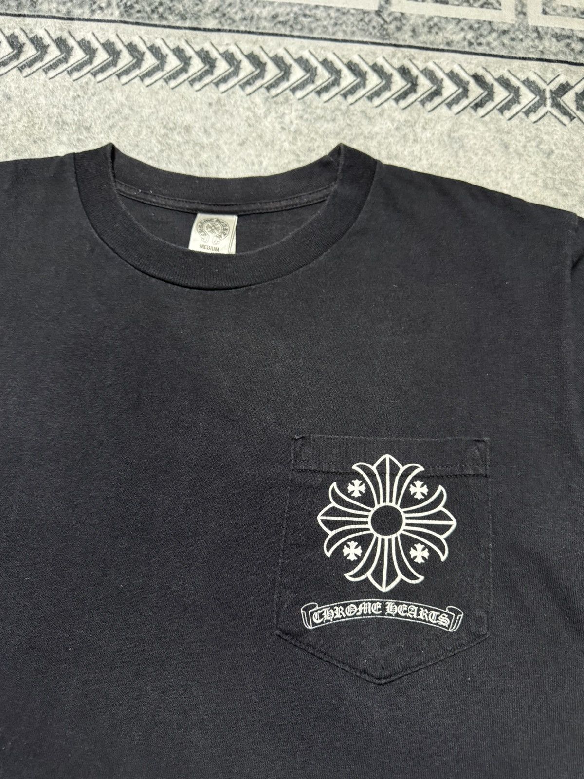 Chrome Hearts RARE! CROSS PLUS STAMP SCROLL Size US M / EU 48-50 / 2 - 11 Thumbnail
