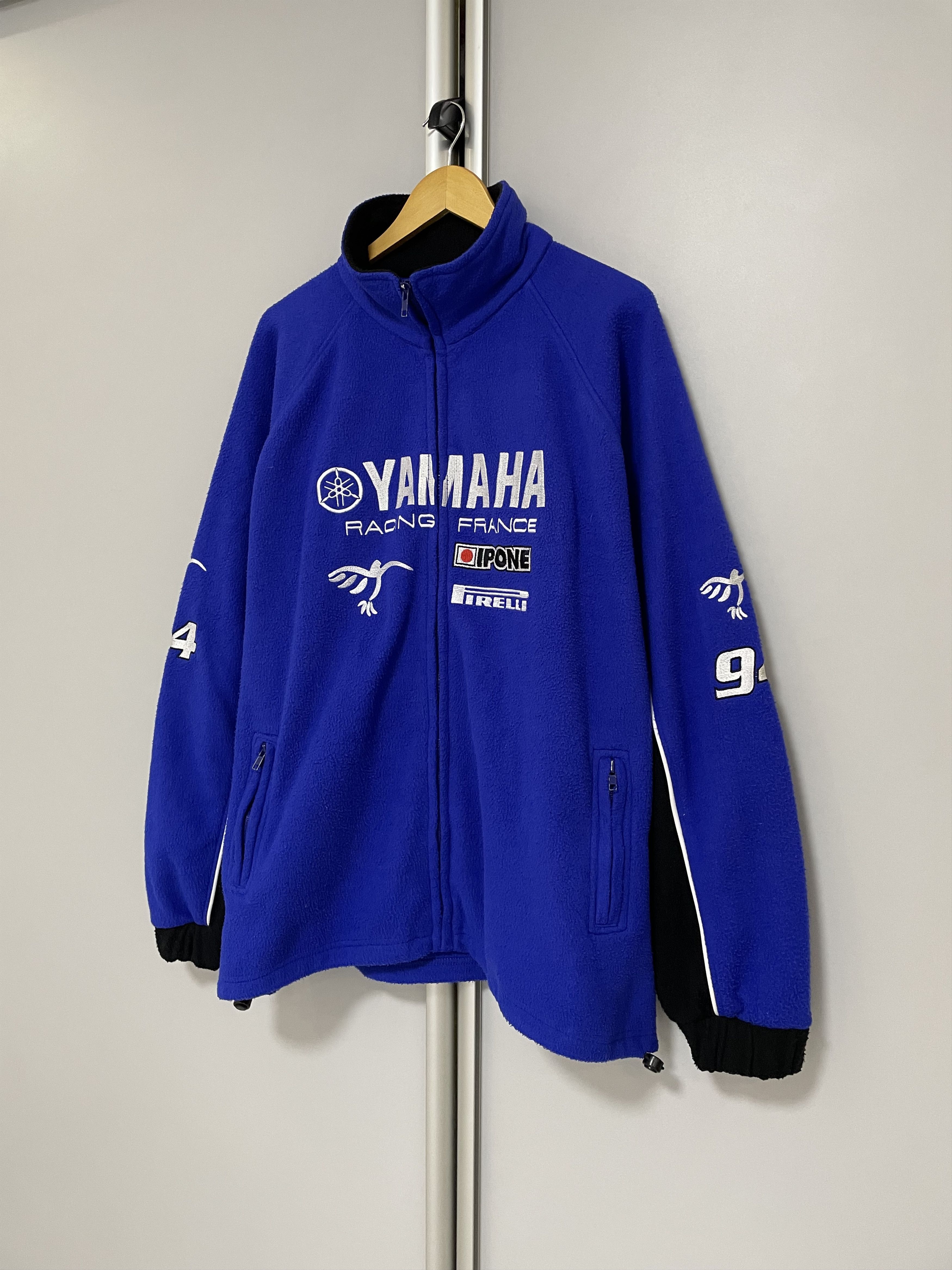 Yamaha YAMAHA GMT94 Vintage Fleece Jacket Rare Racing 90s Streetwea Size US XL / EU 56 / 4 - 5 Thumbnail