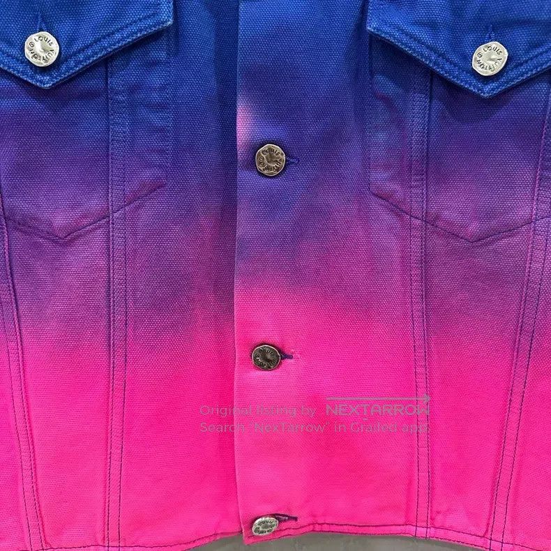 Louis Vuitton Louis Vuitton Amen Break Hand in Hand Denim Jacket Size US S / EU 44-46 / 1 - 3 Thumbnail