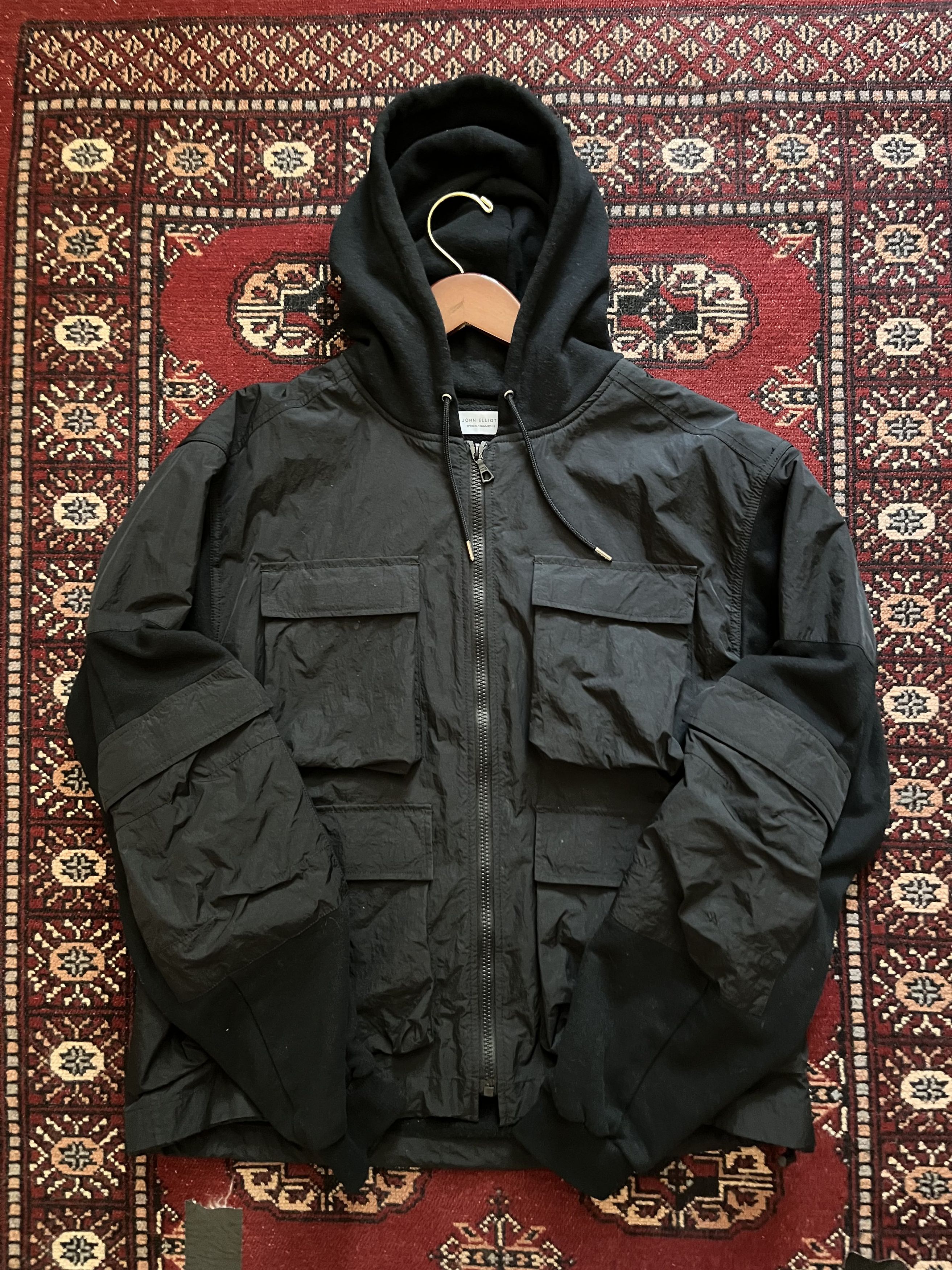 John Elliott Nylon Paneled Jacket Size US L / EU 52-54 / 3 - 1 Thumbnail