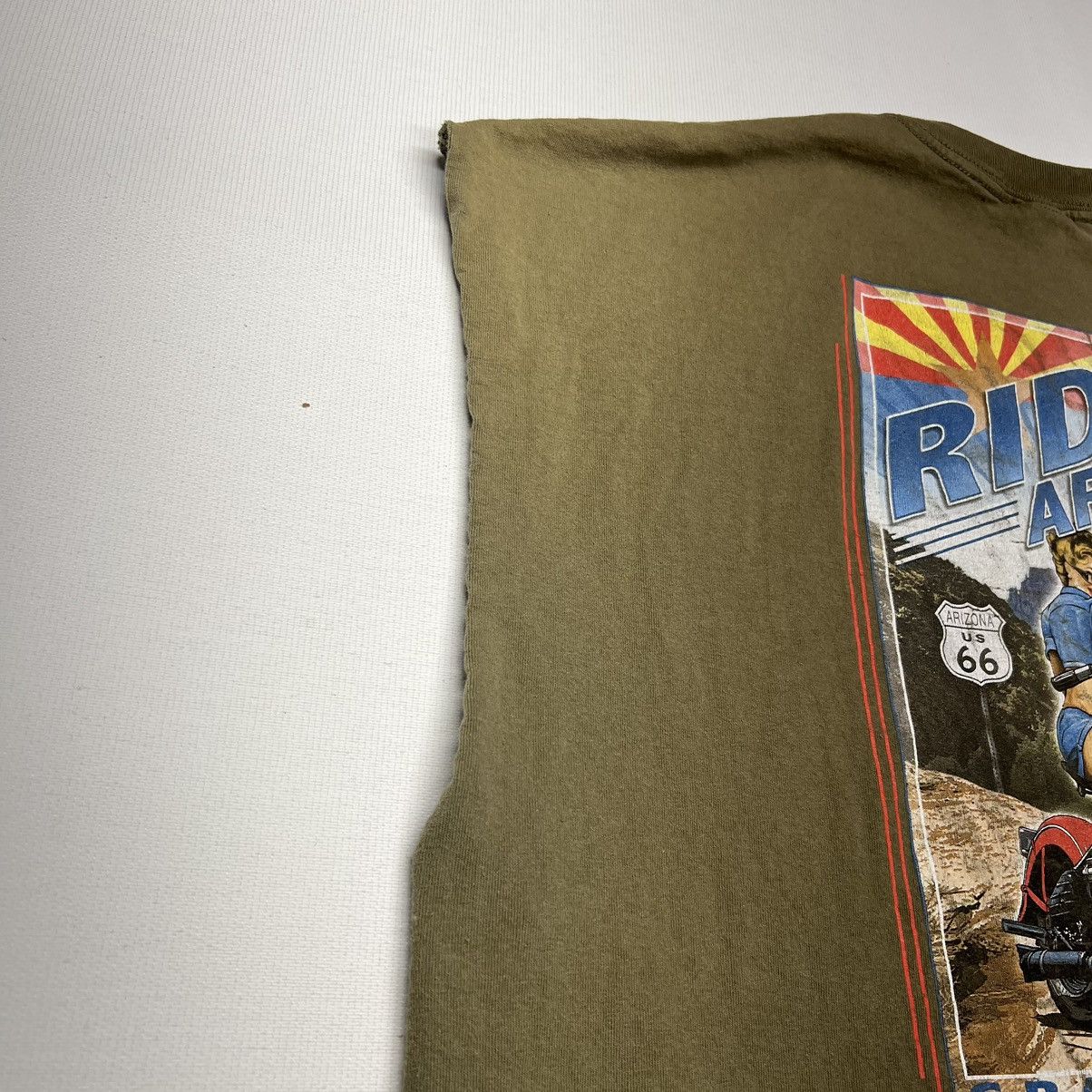Harley Davidson × Vintage Harley Davidson Tee Shirt Sleeveless Arizona Grand Canyon Size US XXL / EU 58 / 5 - 14 Thumbnail