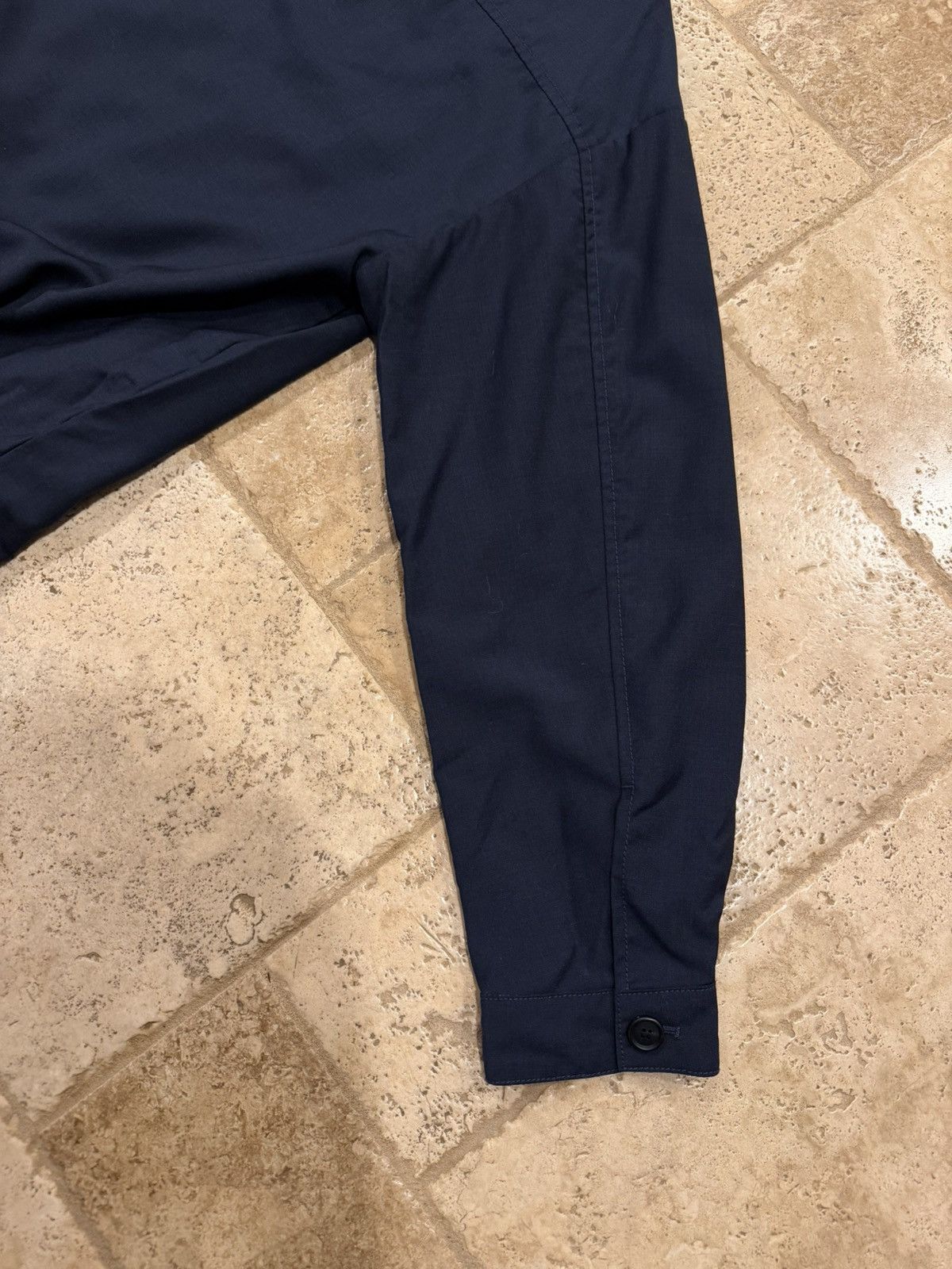 Miu Miu Miu Miu Mohair Blouson Zip Bomber Navy Blue Light Jacket Size XS / US 0-2 / IT 36-38 - 11 Thumbnail