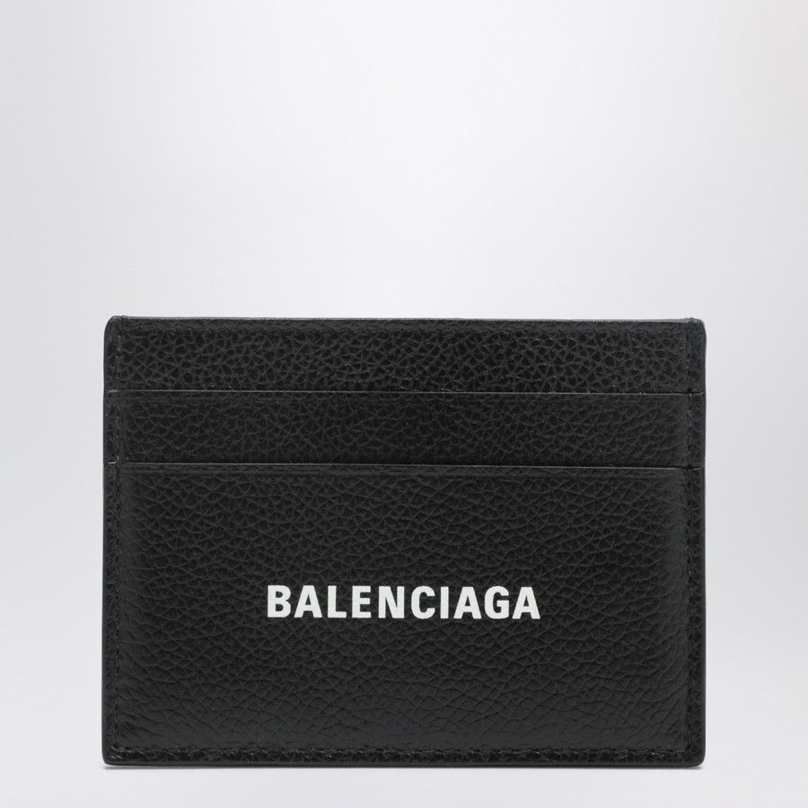 o1d2blof0226 Size: OS / Leather Card Holder in Black