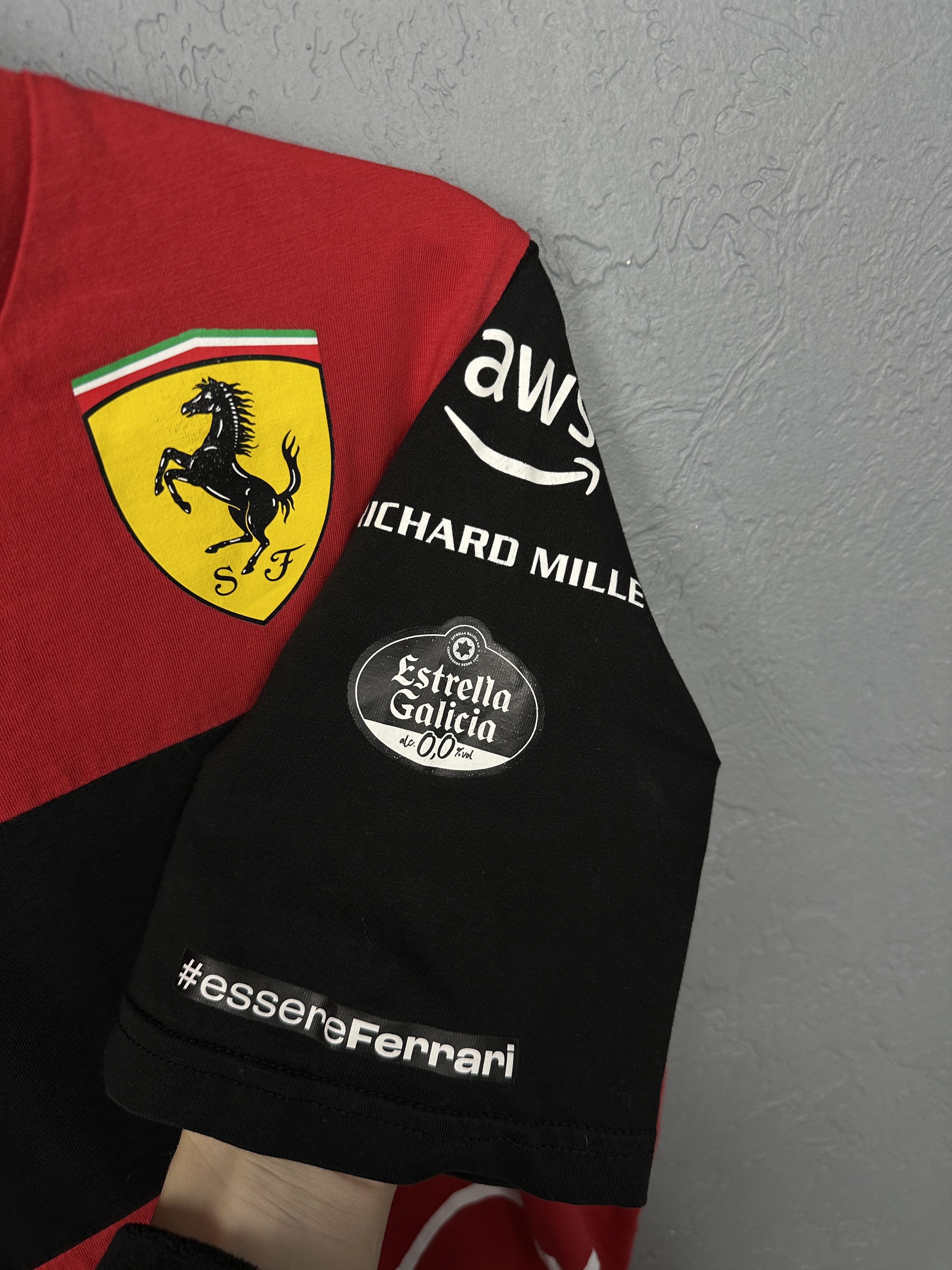 Ferrari Puma Ferrari Racing Team Mens T-Shirt Size US M / EU 48-50 / 2 - 4 Thumbnail