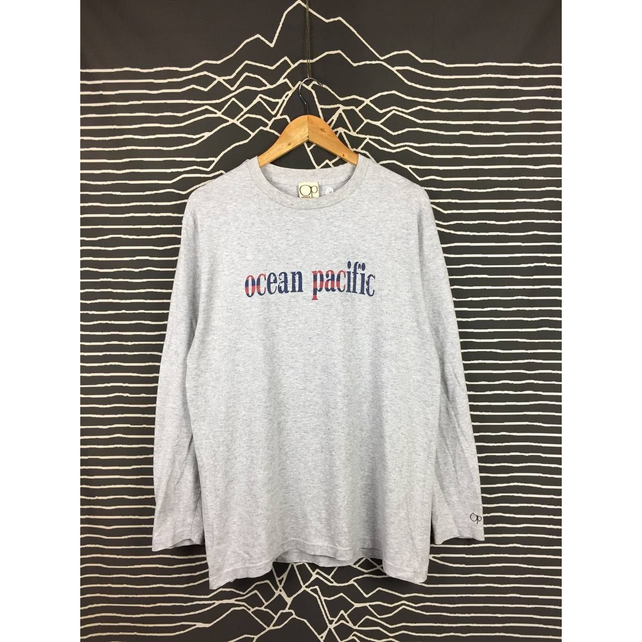 Ocean Pacific × Vintage Ocean Pacific OP Sunwear Spell Out Long Sleeve Tee Size US L / EU 52-54 / 3 - 2 Thumbnail