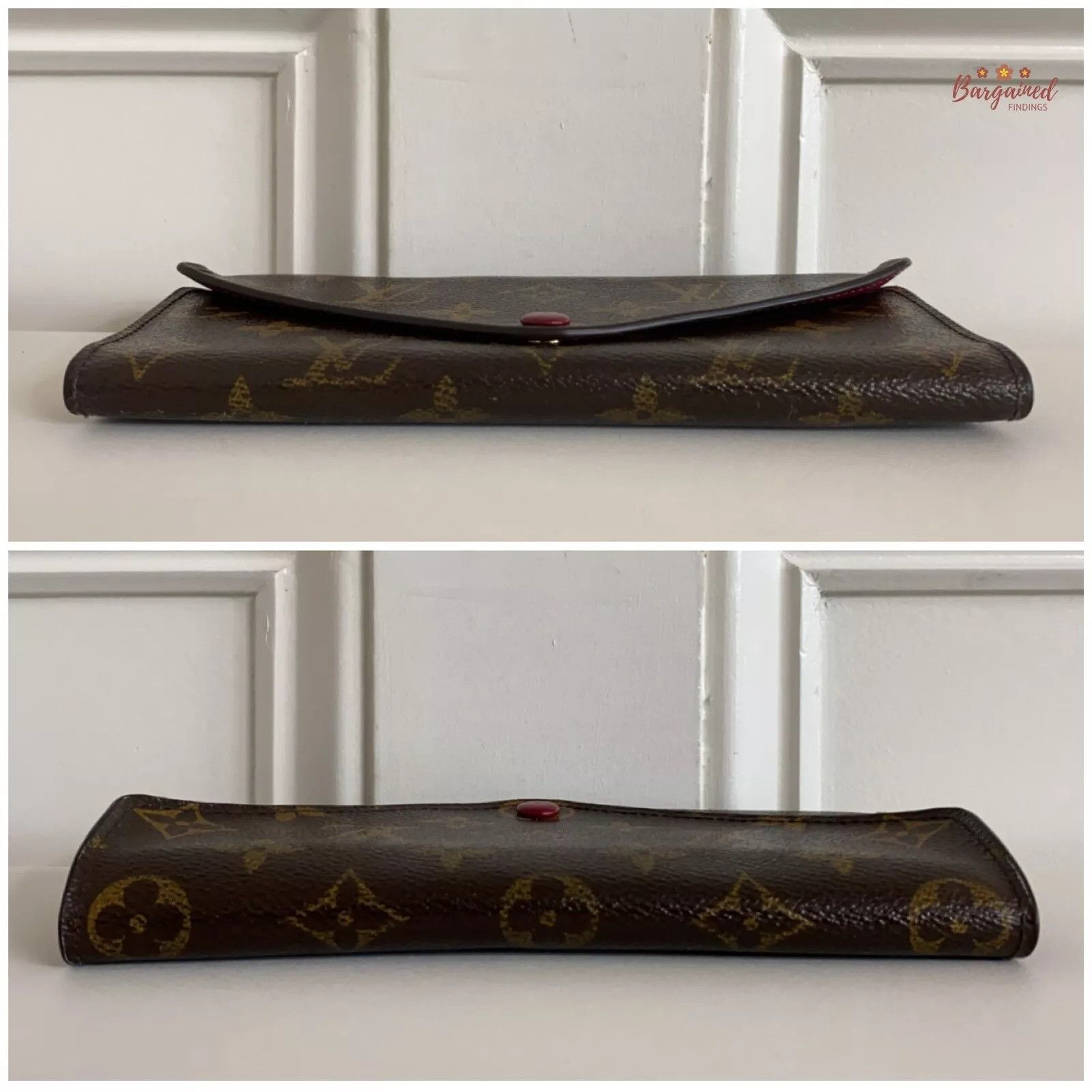 Louis Vuitton Louis Vuitton Monogram Leather CANVAS Josephine Long Wallet Size ONE SIZE - 3 Thumbnail