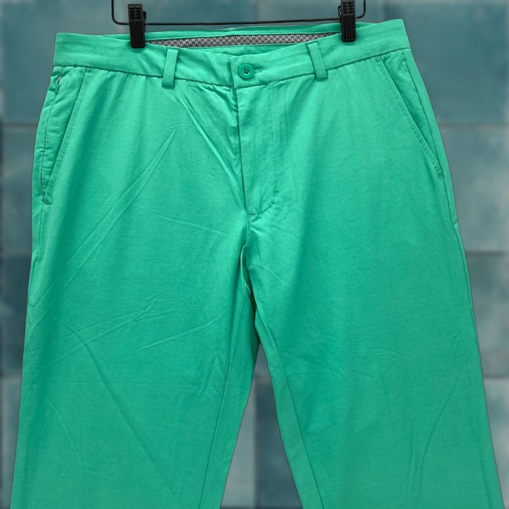Vineyard Vines Vineyard Vines On The Go Stillwater Golf Pants Mens 32x32 Green Performance Tech Polo? (Note: Original title only; cannot add new words) Size US 32 / EU 48 - 1 Thumbnail