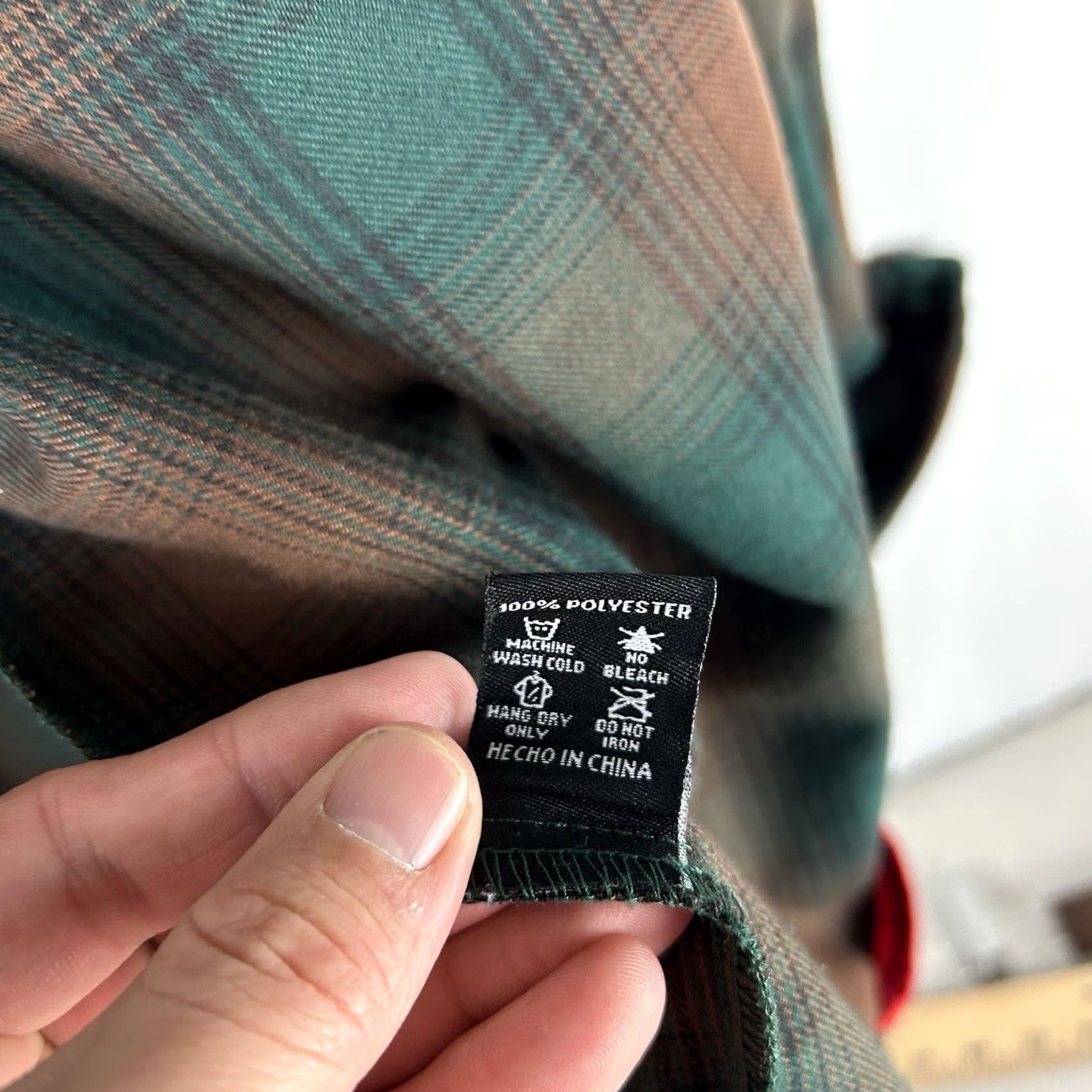 Vintage Dixxon Flannel Shirt Mens Medium The Widowmaker Green Brown Plaid Long Sleeve Size US M / EU 48-50 / 2 - 6 Thumbnail