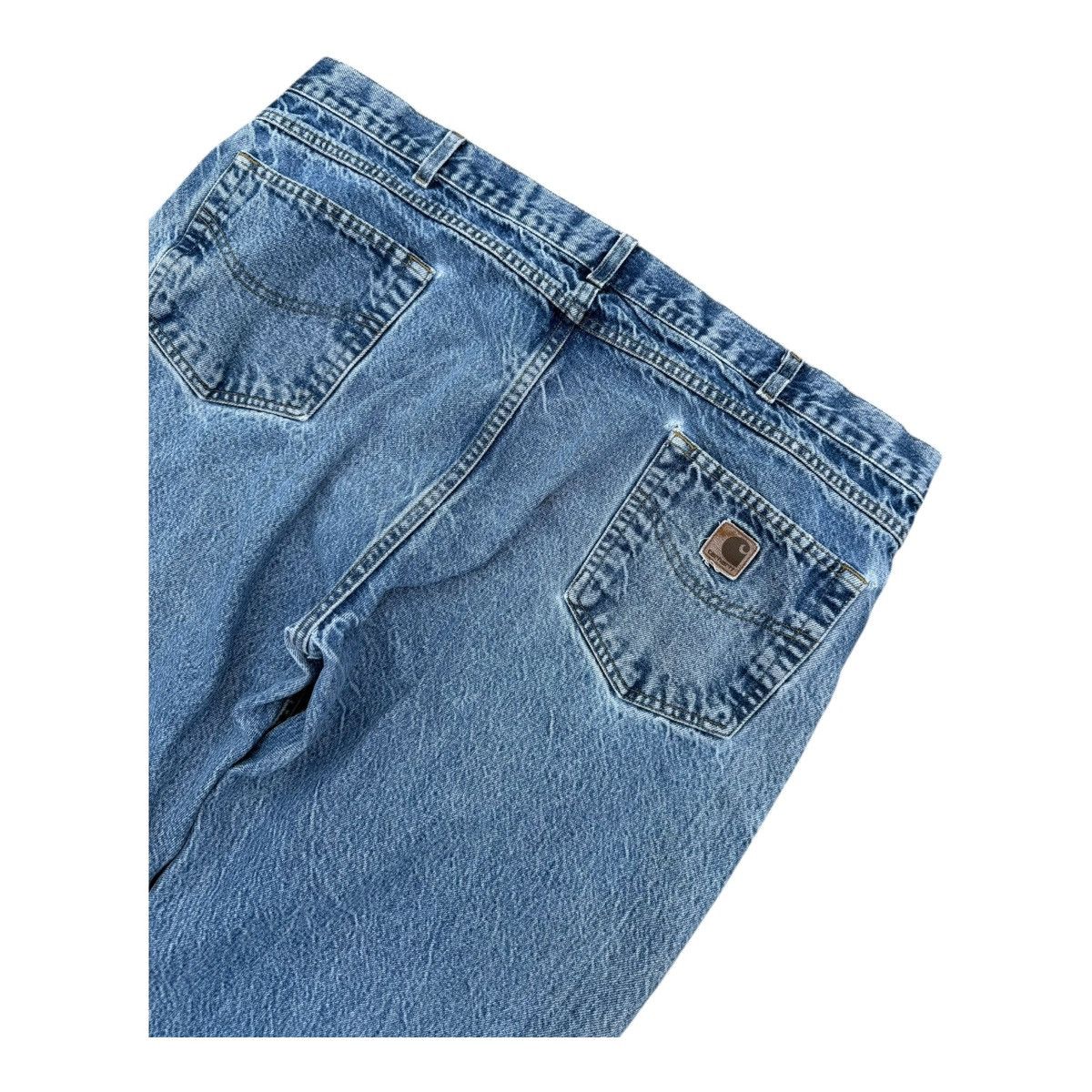 Carhartt Vintage Carhartt B17 Straight Leg Denim Jeans Faded Blue 44 Size US 44 / EU 60 - 4 Thumbnail