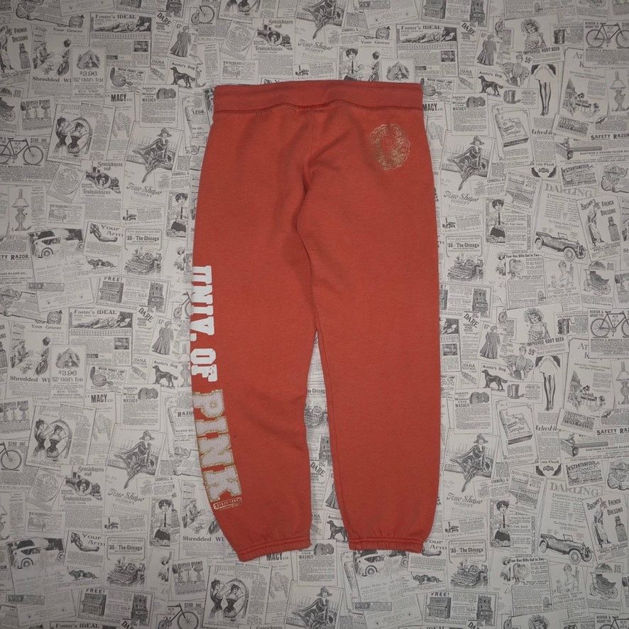 Pink XS - Vintage Y2K pink femme 00s Victoria’s Secret sweatpants Size 23" - 1 Thumbnail