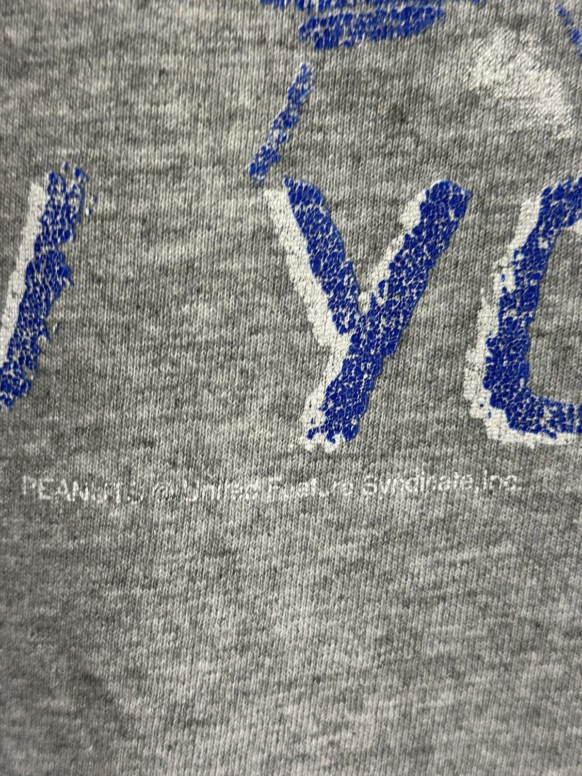 Peanuts Vintage Peanuts New York Faded Tee Size US L / EU 52-54 / 3 - 3 Thumbnail