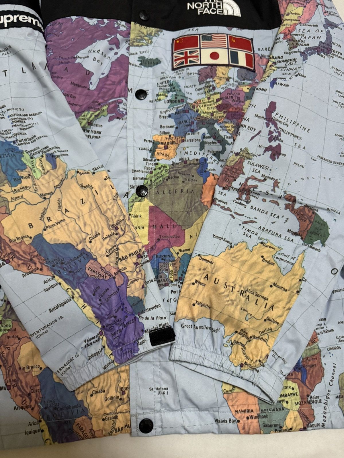 Supreme × The North Face Supreme tnf the north face atlas maps coach jacket Size US M / EU 48-50 / 2 - 4 Thumbnail