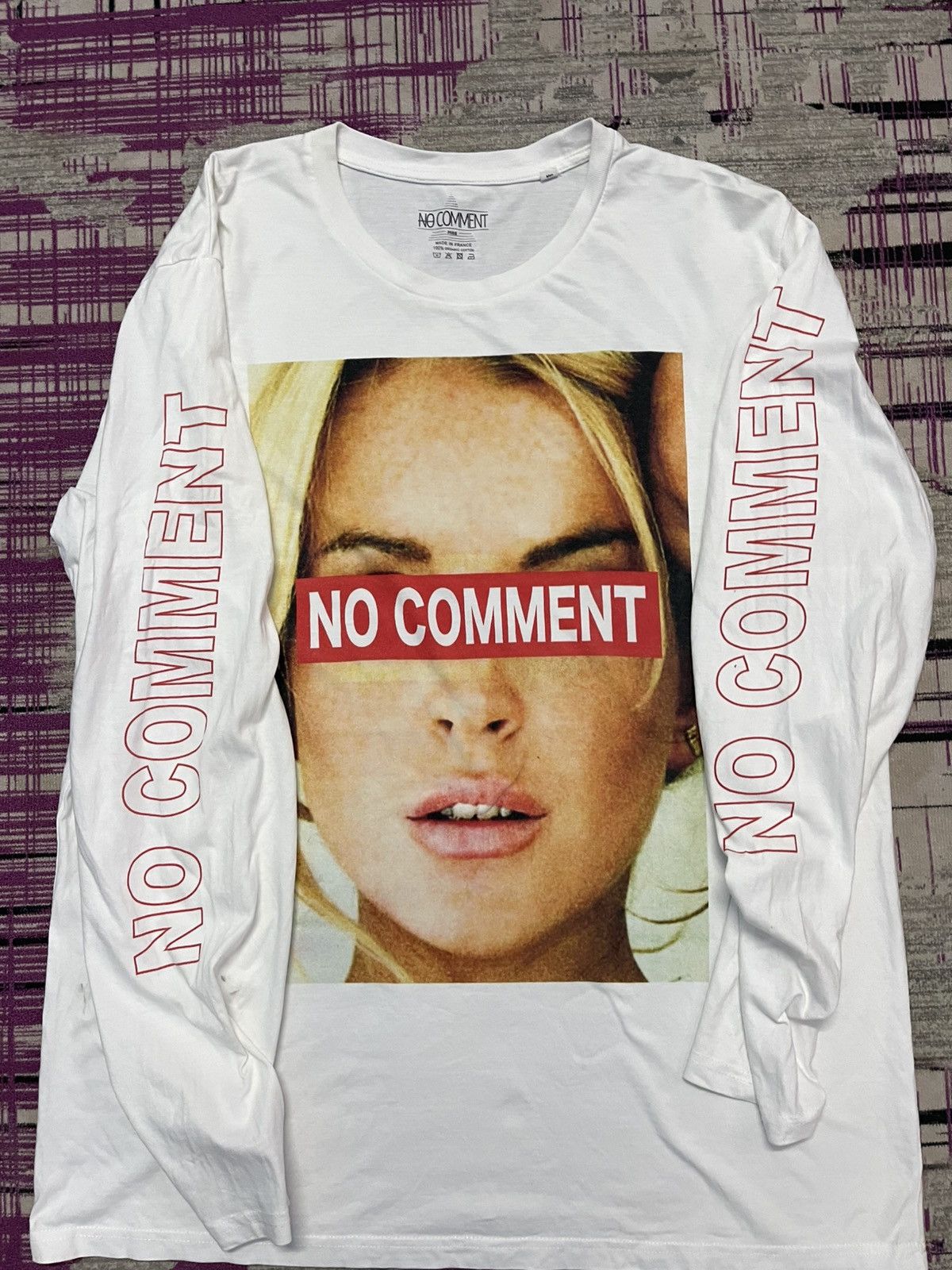 Vintage VINTAGE NO COMMENT PHOTO TEE VERY RARE Size US XXL / EU 58 / 5 - 6 Thumbnail