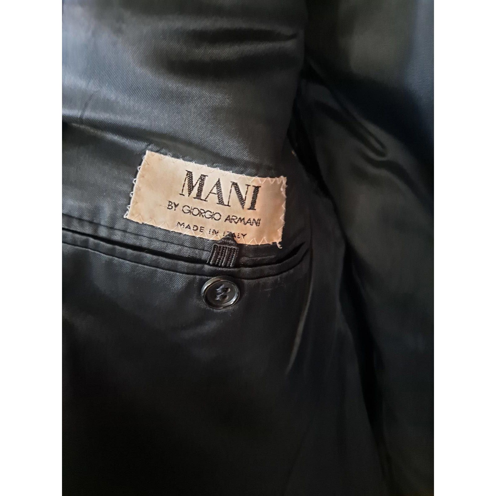 Armani Mani Giorgio Armani Men's Classic 1 Button Formal Tuxedo Jac Size 42R - 5 Thumbnail