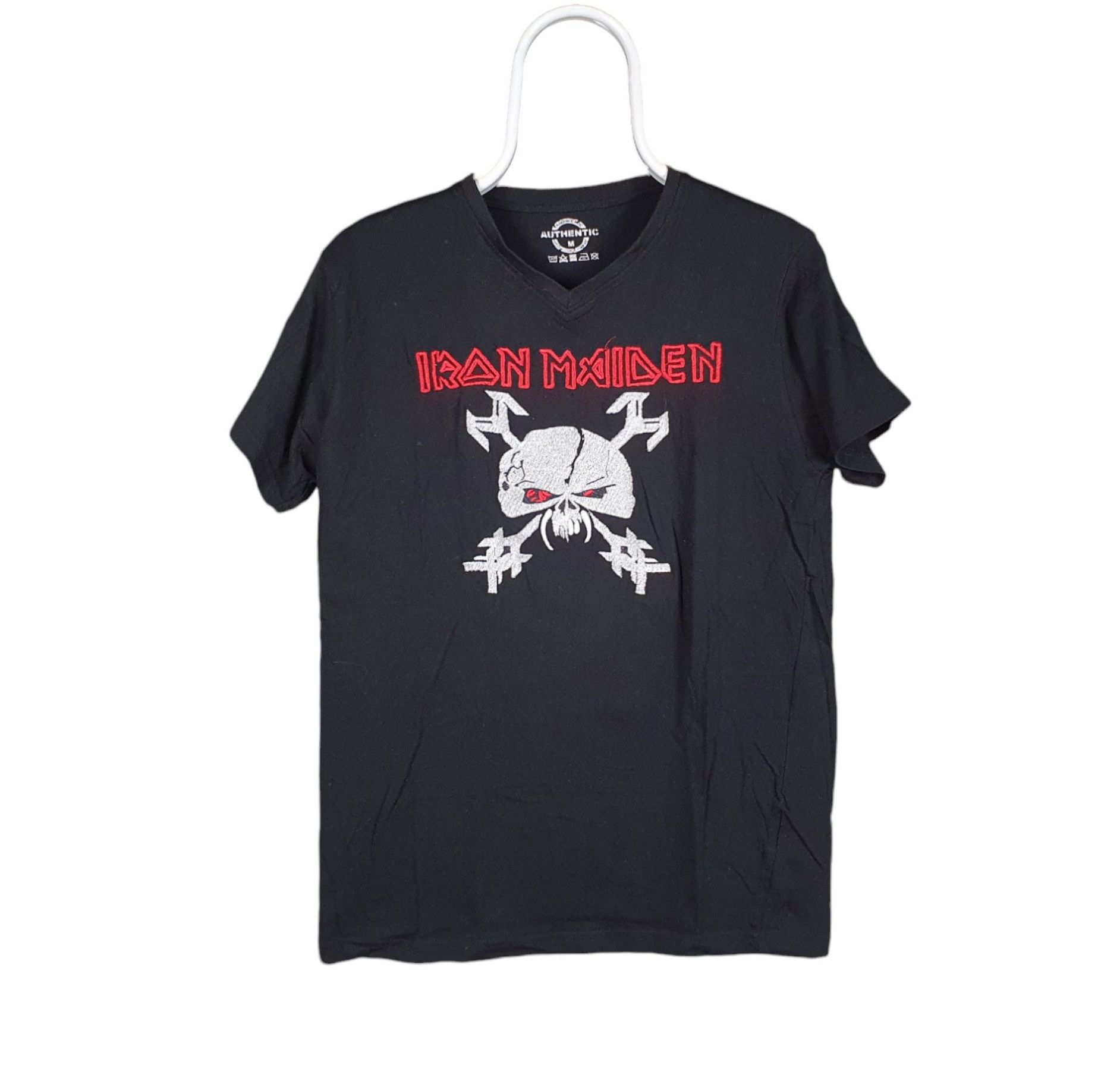 Iron Maiden × Vintage T-Shirt Authentic Iron Maiden Rock Metal Band M Size US M / EU 48-50 / 2 - 1 Thumbnail