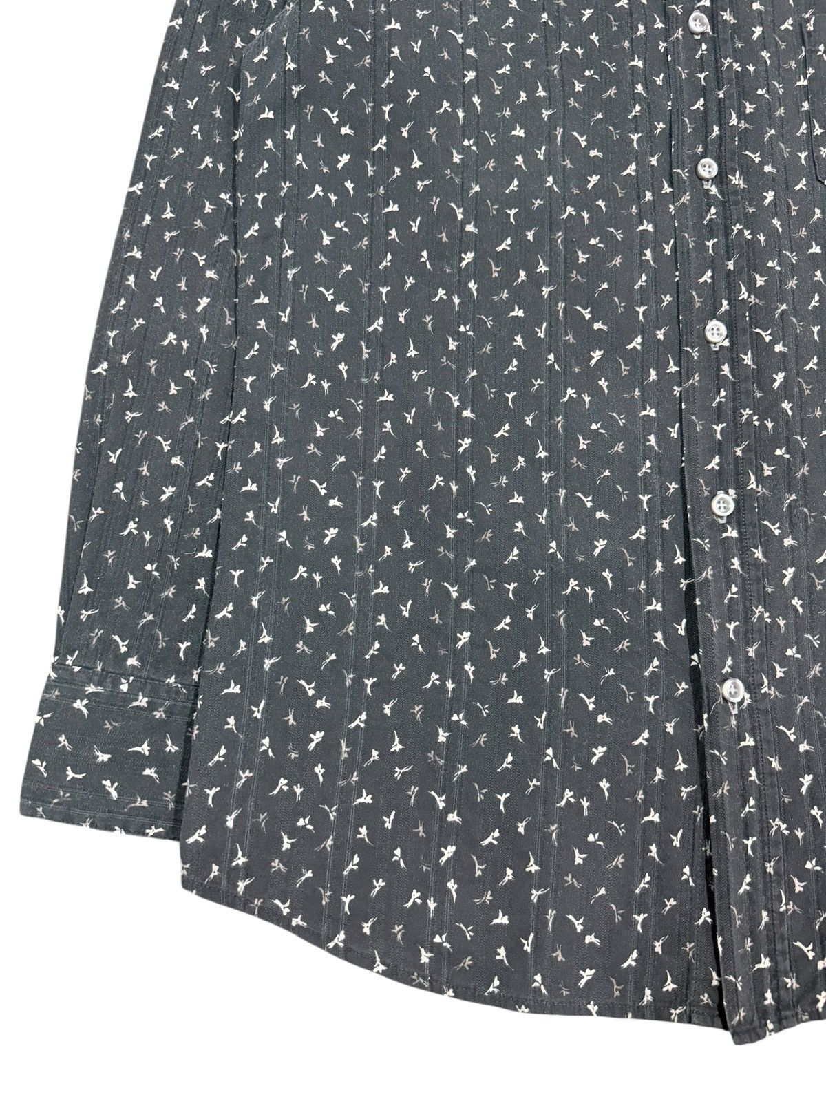 Yohji Yamamoto A.A.R Yohji Yamamoto Printed Shirt Button Ups Designer Size US L / EU 52-54 / 3 - 9 Thumbnail