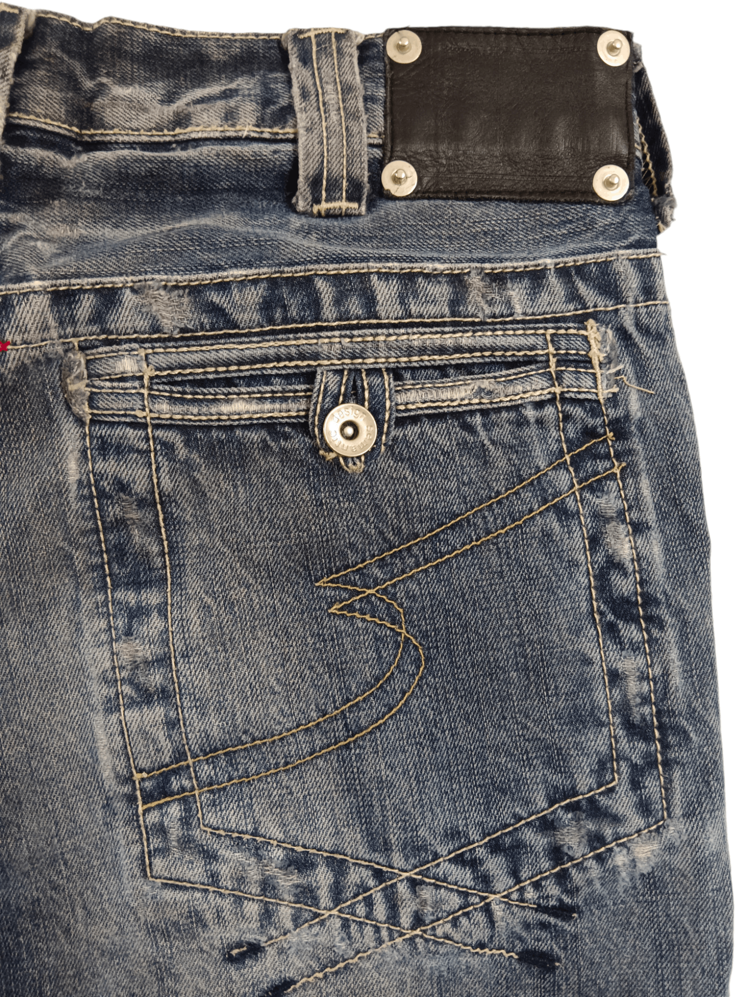semanticdesign 🔥Semantic Design🔥 Thrasher Distressed Denim Size US 31 - 8 Thumbnail