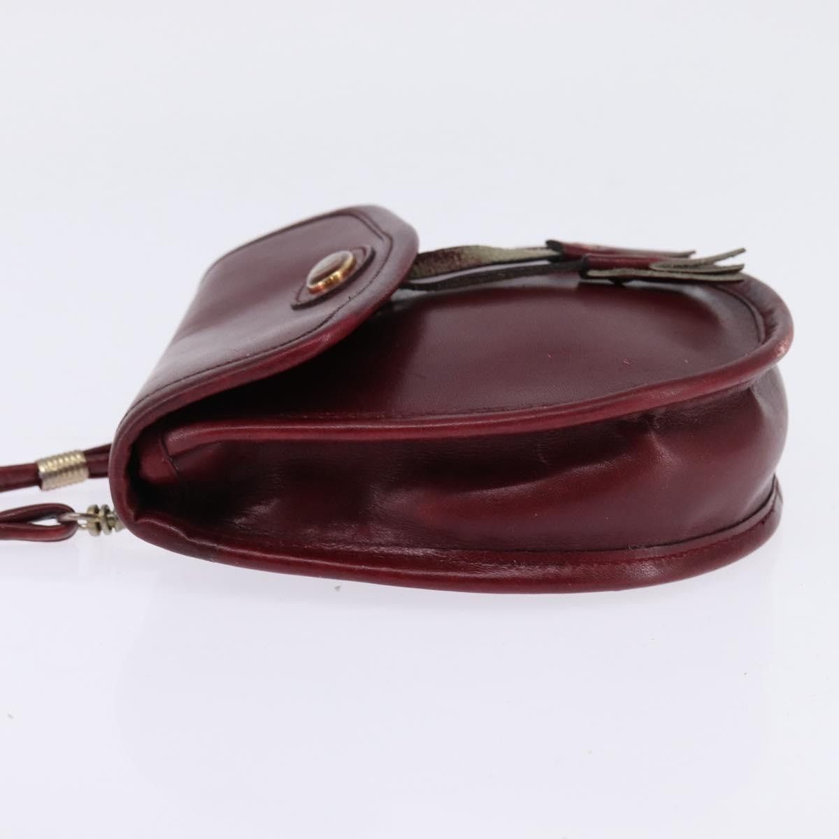 Gucci GUCCI Shoulder Bag Leather Red Size ONE SIZE - 4 Thumbnail