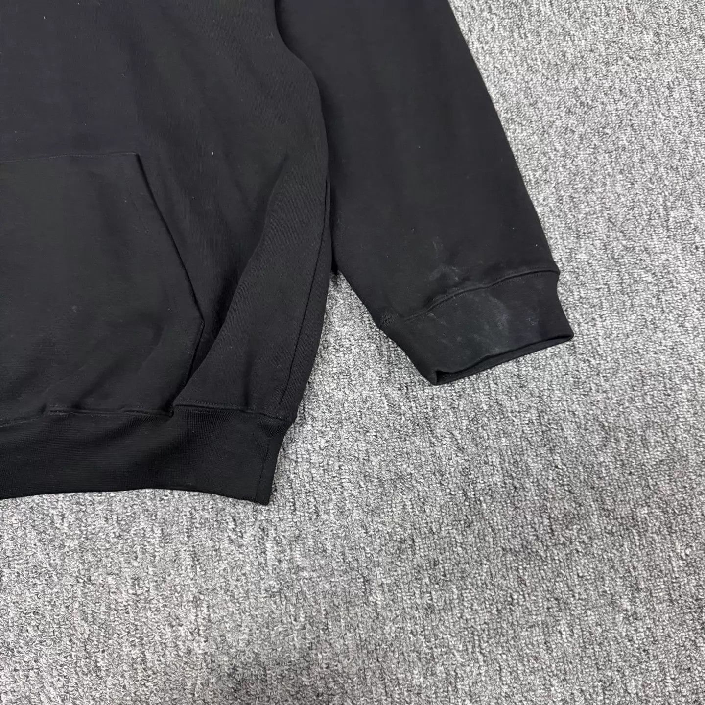 Balenciaga Balenciaga Black Back Logo Print Hoodie M Size US M / EU 48-50 / 2 - 3 Thumbnail