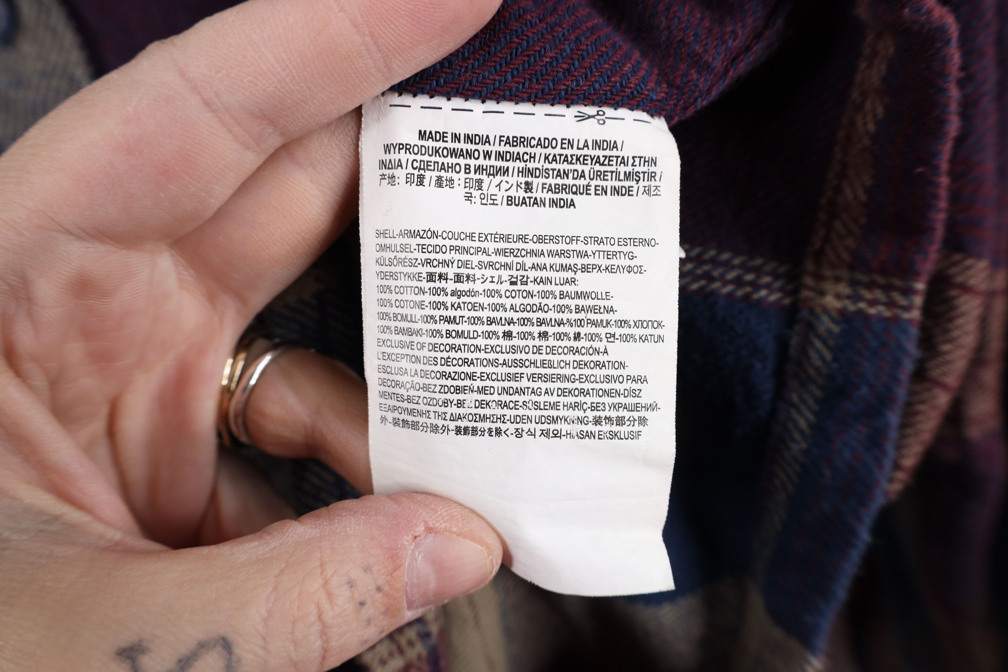 Vans × Vintage Vintage Vans Checkered Plaid Flannel Collared Button Shirt Size US M / EU 48-50 / 2 - 9 Thumbnail