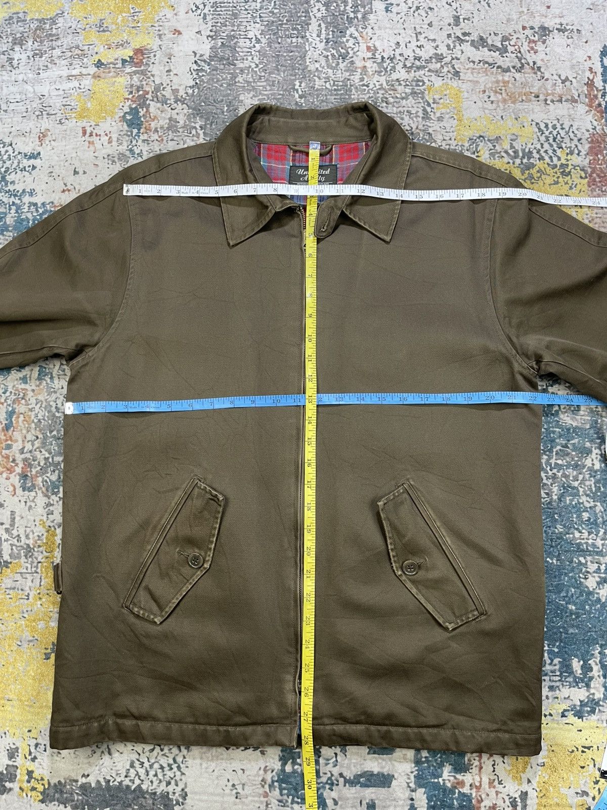 Japanese Brand Unlimited Ability Half Belted Zip Up Jacket Size US M / EU 48-50 / 2 - 13 Thumbnail