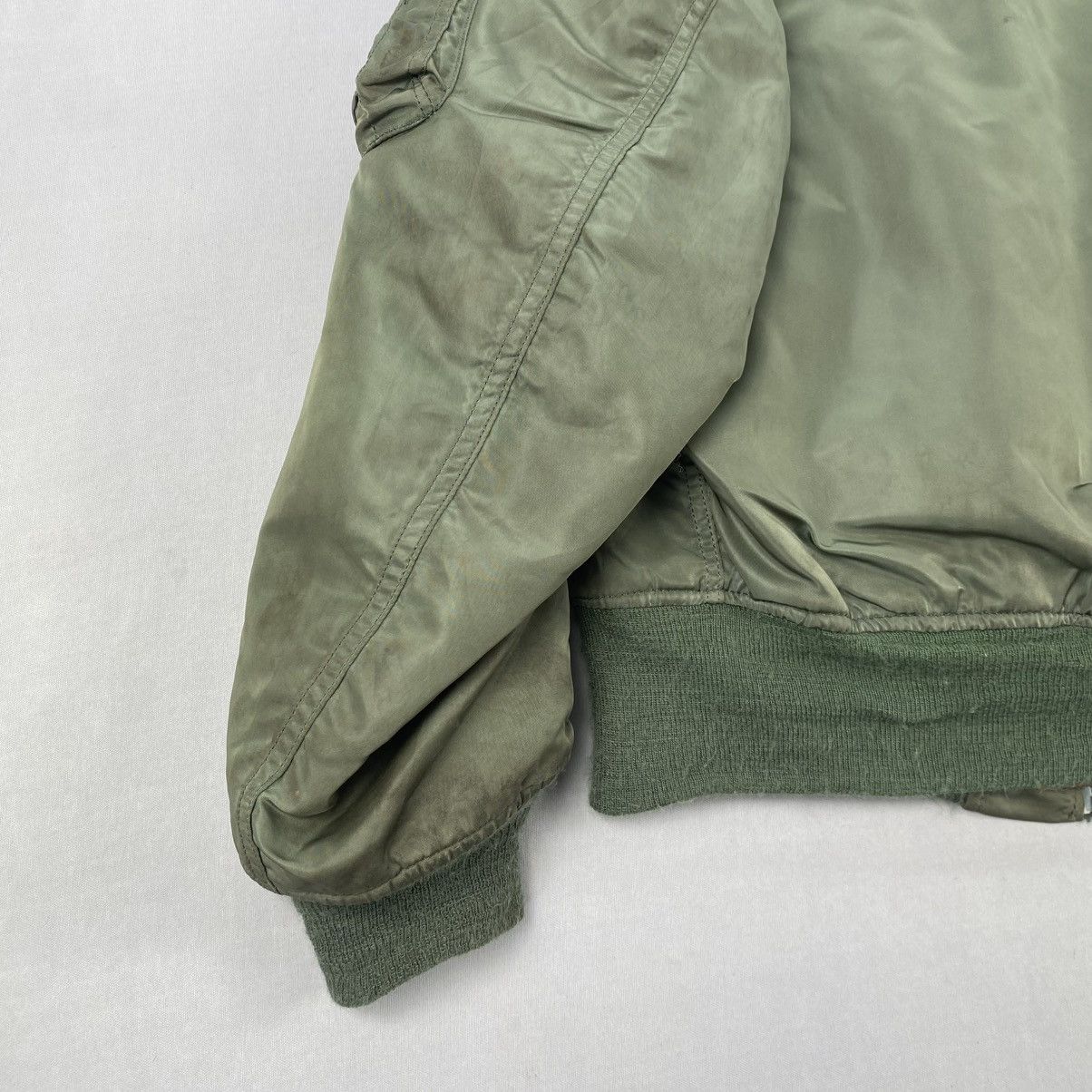 80's〜 ALPHA MA-1 MADE IN USA Vintage 80's Alpha Industries Bomber Jacket MA-1 Made In USA