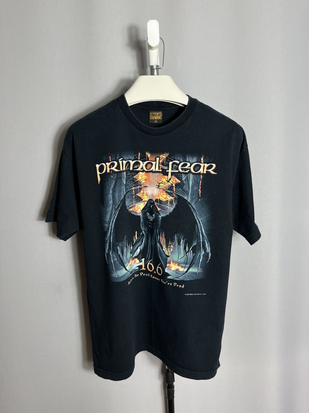 Other PRIMAL FEAR 16.6 BEFORE THE DEVIL KNOWS YOU'RE DEAD 2009 tee Size US L / EU 52-54 / 3 - 1 Thumbnail
