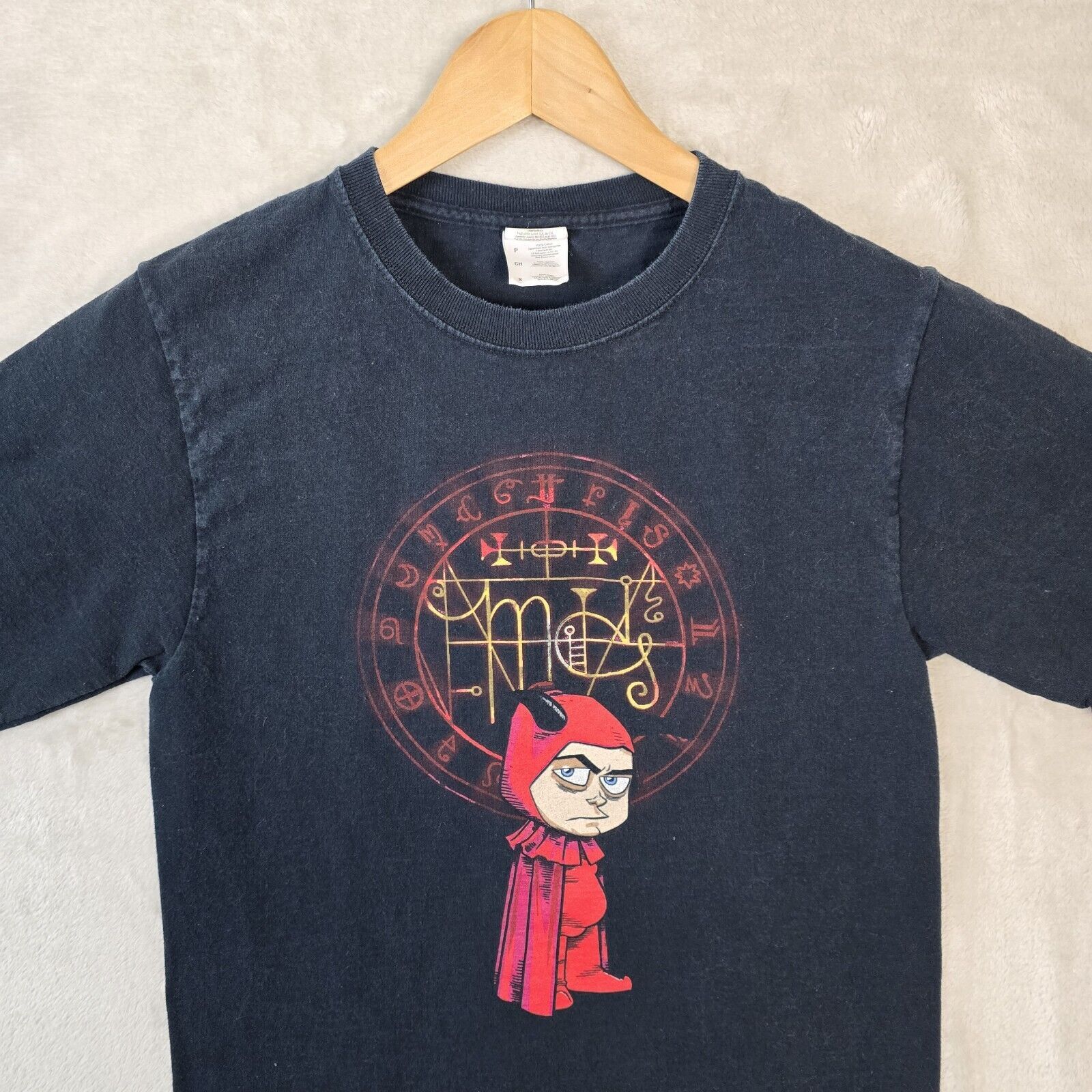 Fruit Of The Loom Vtg MC CHRIS Nerdcore Rap Tee Mens Small Devil Boy T-Shirt Size US S / EU 44-46 / 1 - 3 Thumbnail
