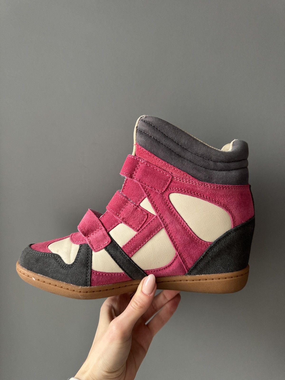 Isabel Marant Isabel Marant Style Suede Leather 'Bekett' Sneakers Size US 11 / IT 41 - 3 Thumbnail
