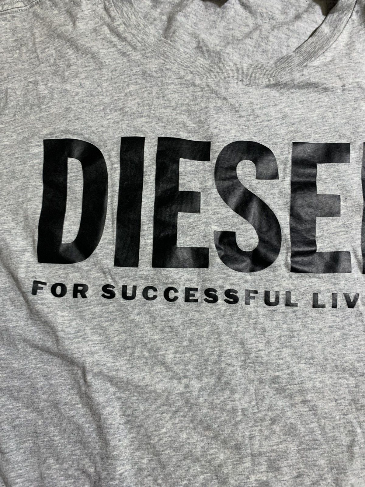 Diesel × Vintage 💨Diesel Crewneck T-shirt with printed logo Size US M / EU 48-50 / 2 - 2 Thumbnail
