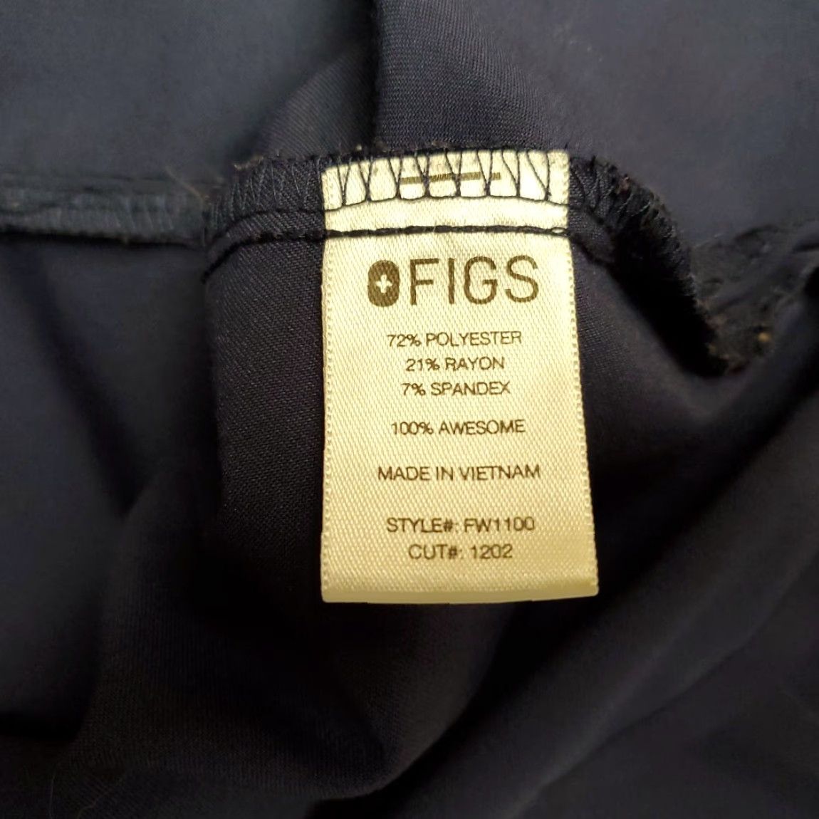 Vintage Figs Scrub Top Womens 2XL Blue Technical Pocket 4 Way Stretch Montana University Medical Shirts Womens blue 2XL Montana University -N/A Size XXL / US 16-18 / IT 52-54 - 5 Thumbnail