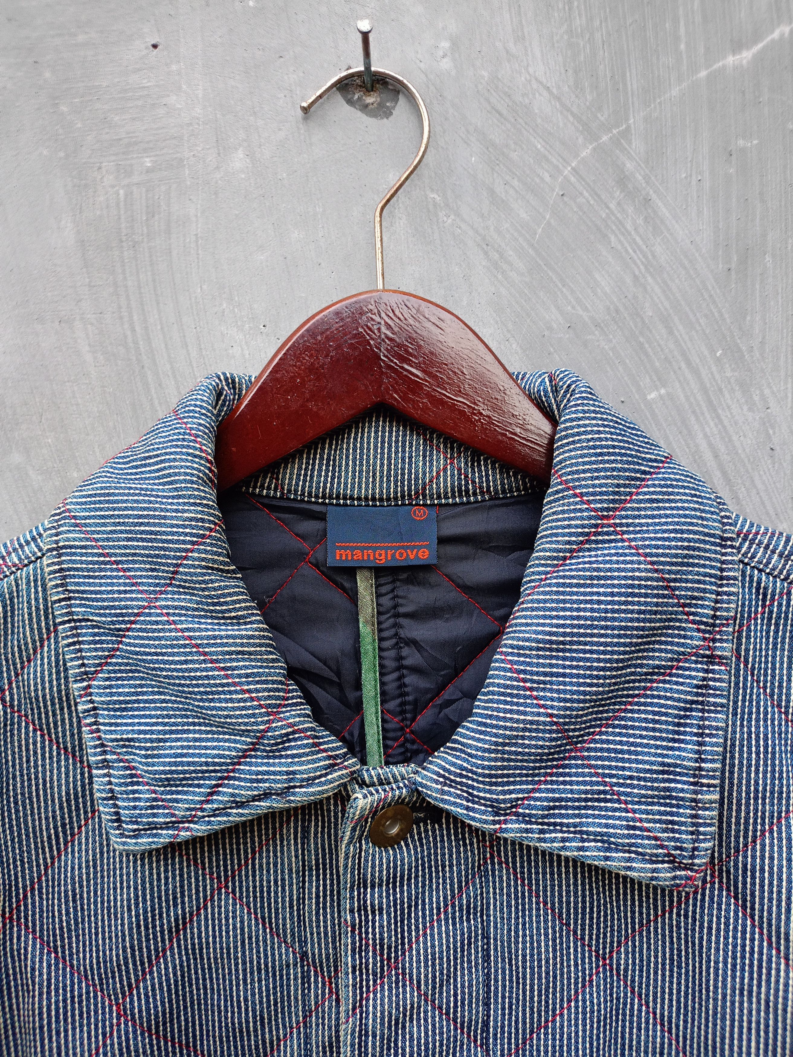 Japanese Brand × Vintage Mangrove Hikory denim jacket Size US M / EU 48-50 / 2 - 3 Thumbnail