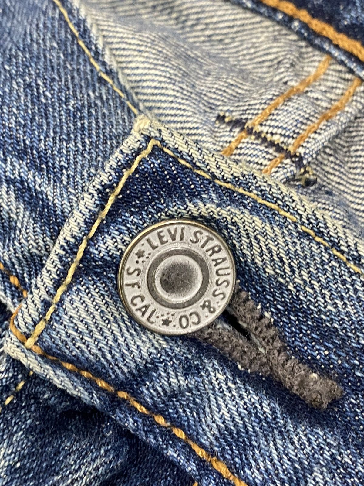 If Six Was Nine × Kapital × Levi's Vintage Flare Levis 502 Wide Legs Distressed Undercover Size US 34 / EU 50 - 14 Thumbnail