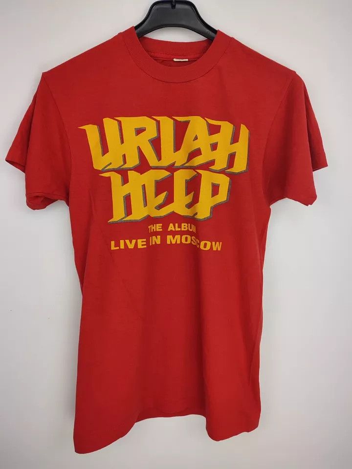 Vintage Vintage 1987 URIAH HEEP The Album Live in Moscow Tour Size US L / EU 52-54 / 3 - 7 Thumbnail