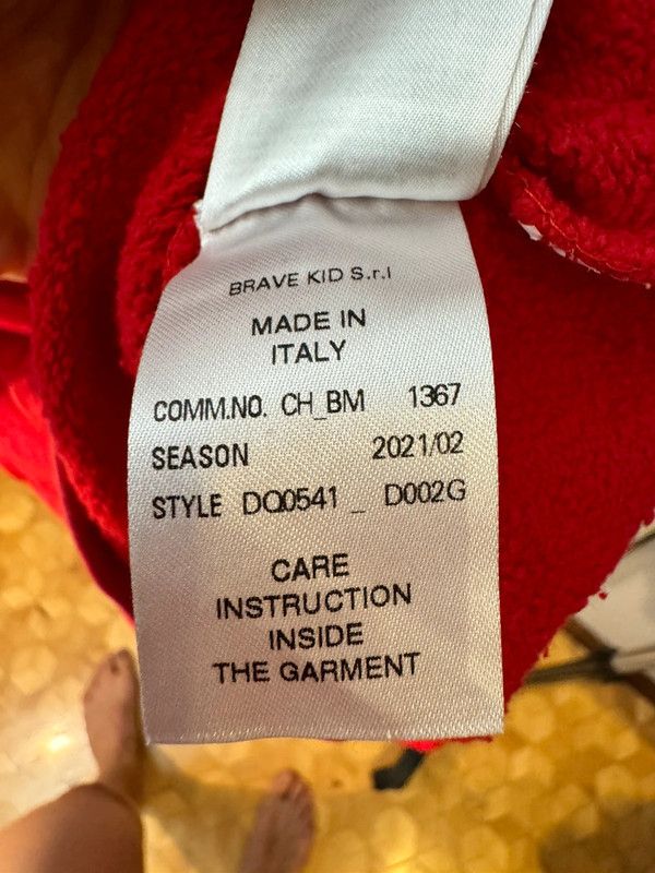 Dsquared2 Dsquared2 Big Logo Red Sweatshirt S/M Size S / US 4 / IT 40 - 4 Thumbnail