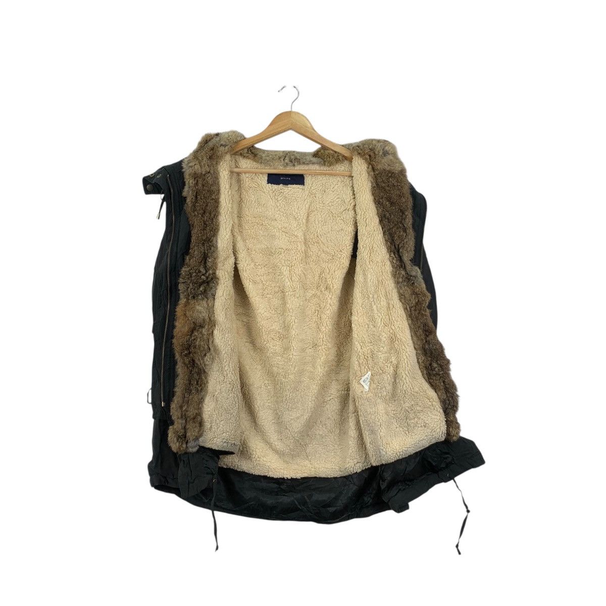 SHIPS SHIPS JAPAN Faux Fur Shearling Parka Heavy Coat Jacket Size S / US 4 / IT 40 - 4 Thumbnail