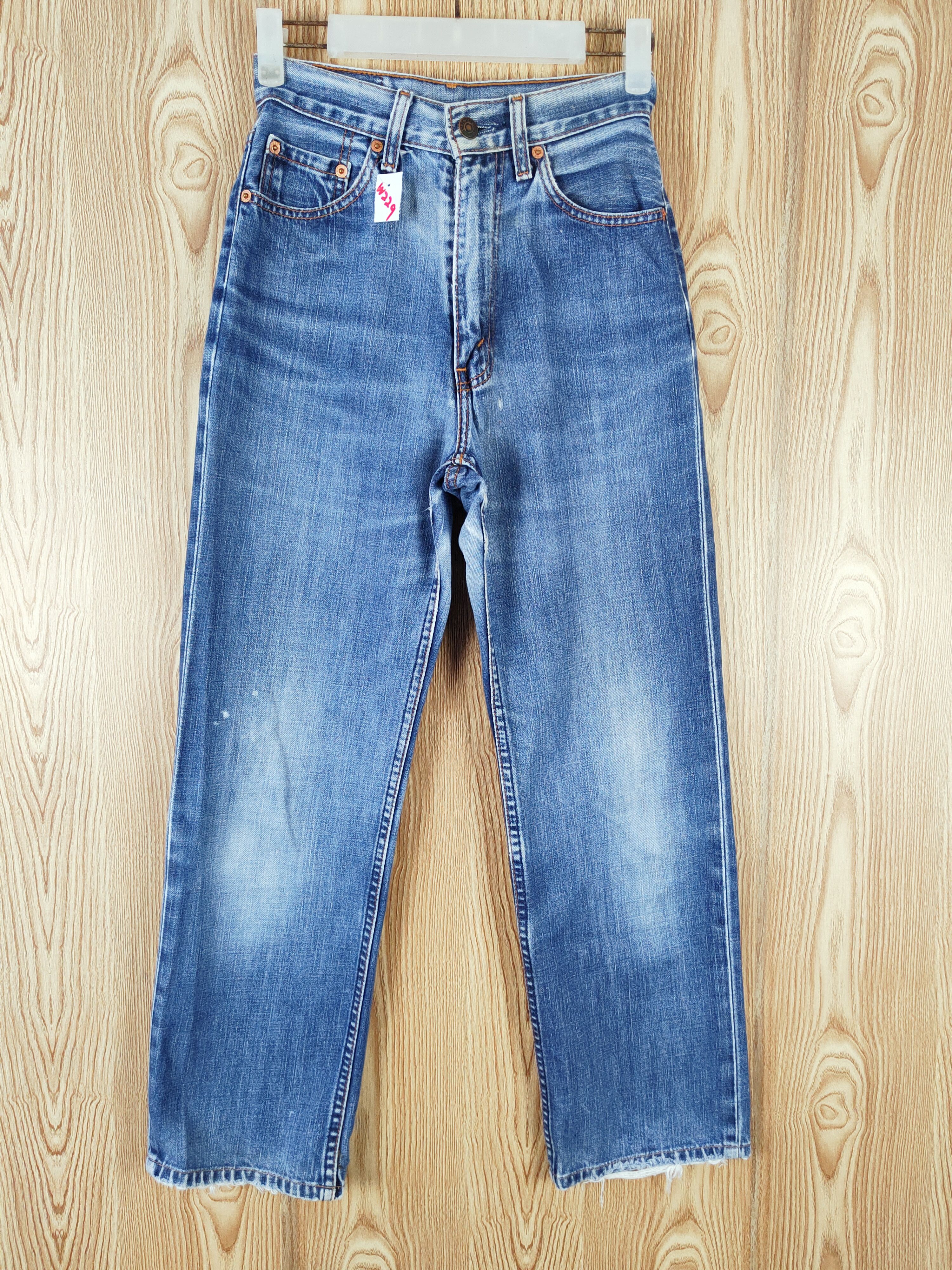 Levi's w515 Levi's Blue Distressed Ripped Jeans #W229 Size US 27 - 1 Thumbnail