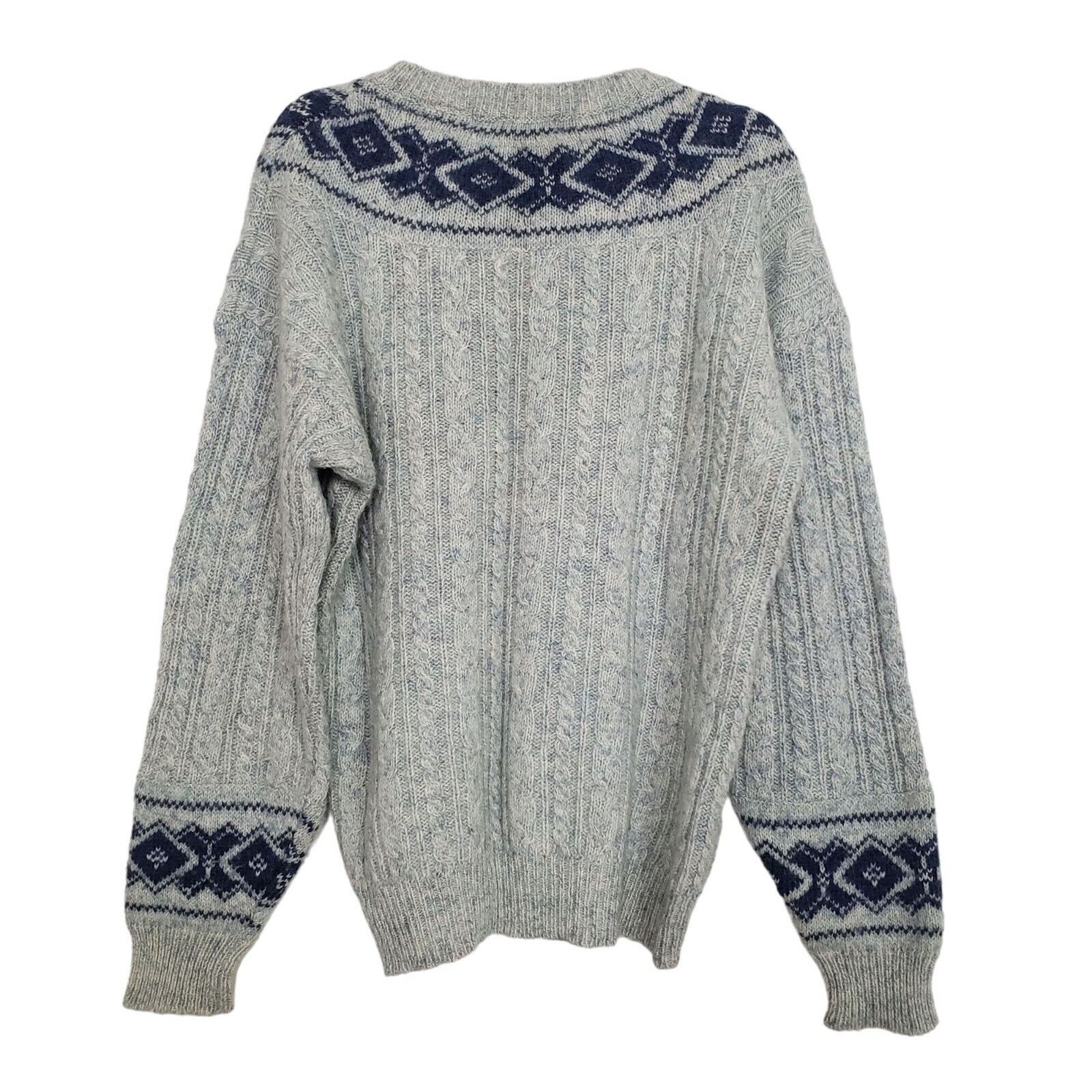 Northern Isles Vintage Northern Isles Fair Isle Sweater Womens Size Medium Size M / US 6-8 / IT 42-44 - 8 Thumbnail