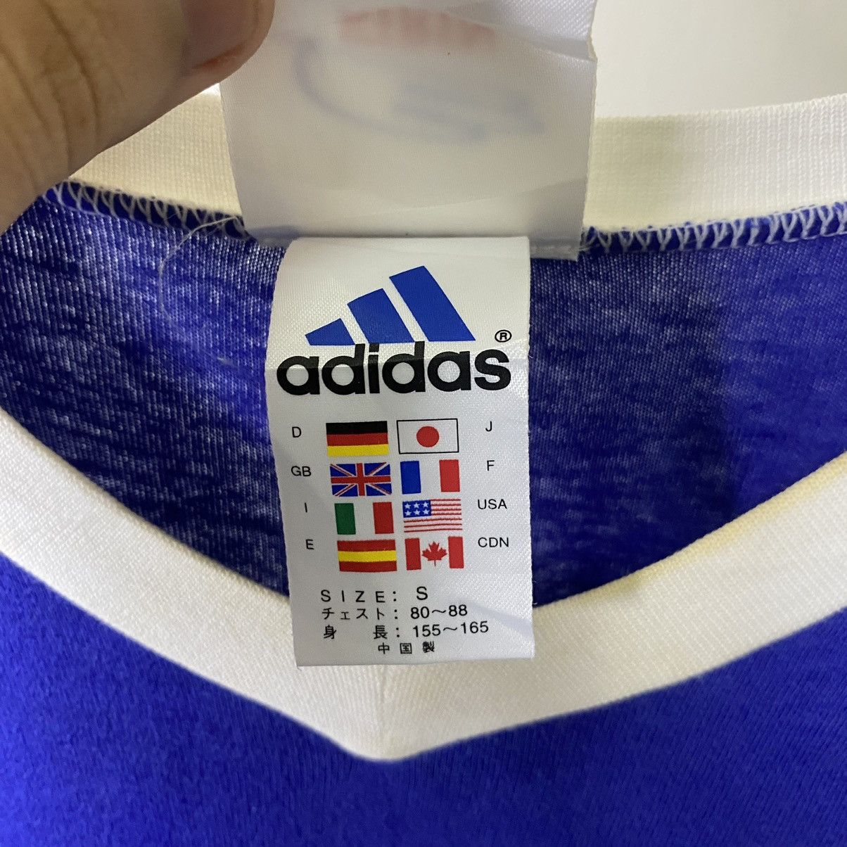 Adidas Vintage 1990s Adidas JFA x Susumu Matsushita Artwork Tee Size US M / EU 48-50 / 2 - 5 Thumbnail