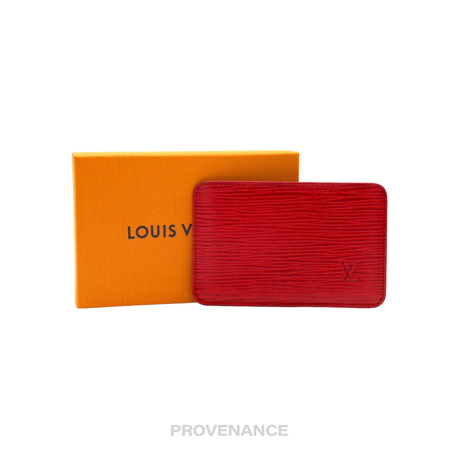 Louis Vuitton 🔴 Louis Vuitton Card Holder Wallet - Red Epi Leather Size ONE SIZE - 1 Thumbnail