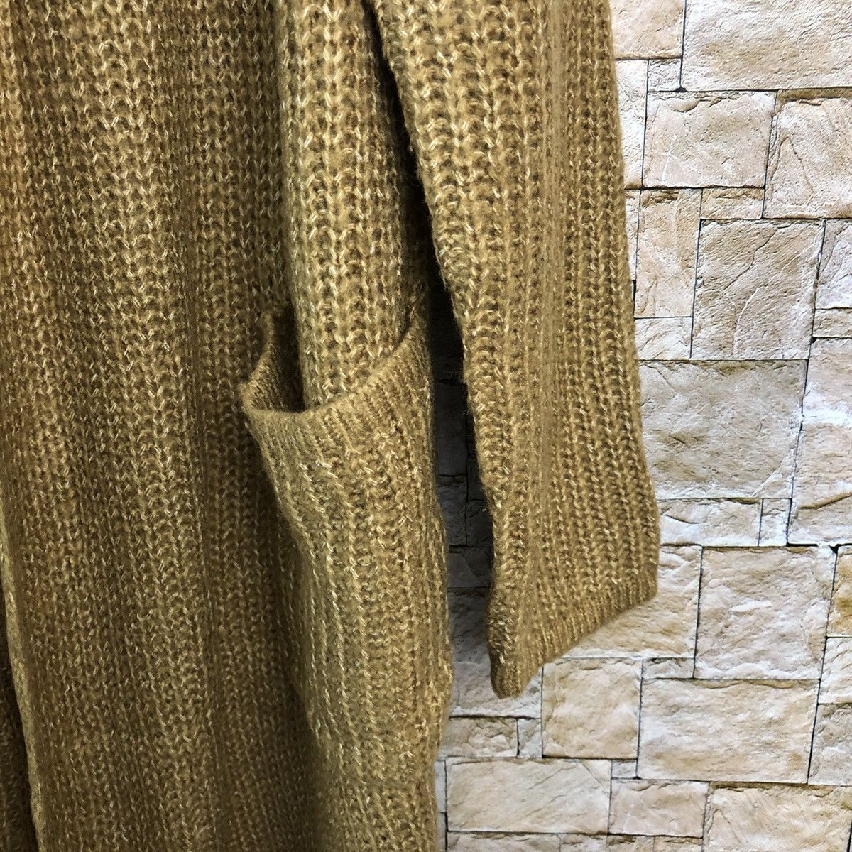 Japanese Brand Born Free Originaly Brown Cardigan Knitwear #A1208 Size L / US 10 / IT 46 - 5 Thumbnail