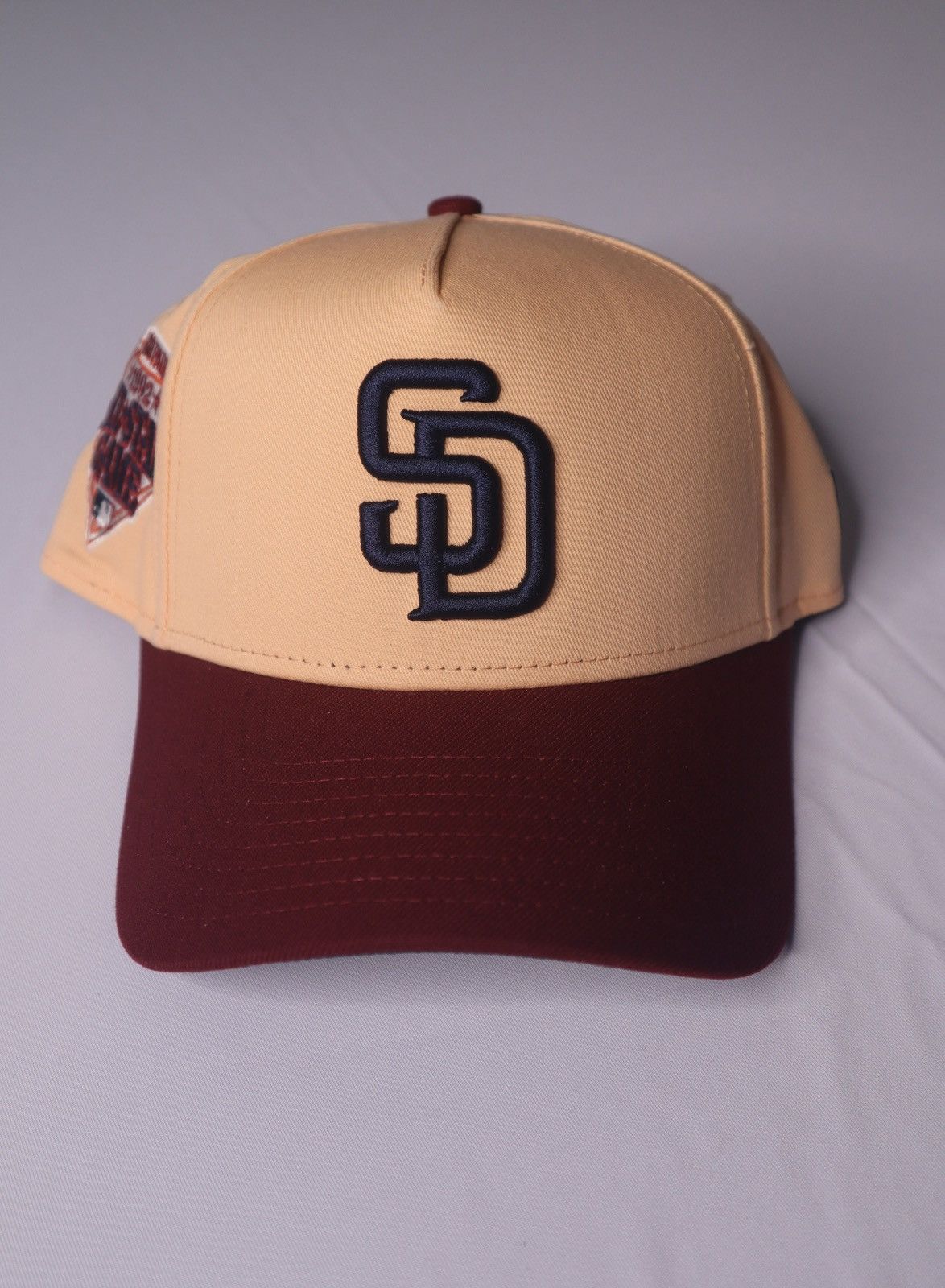 New Era San Diego Padres Peach A-Frame Snapback Hat Size ONE SIZE - 1 Thumbnail