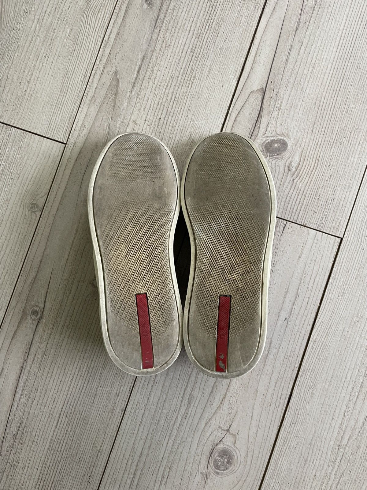 Prada Prada Leather Sneaker Shoes Size US 8 / EU 41 - 10 Thumbnail