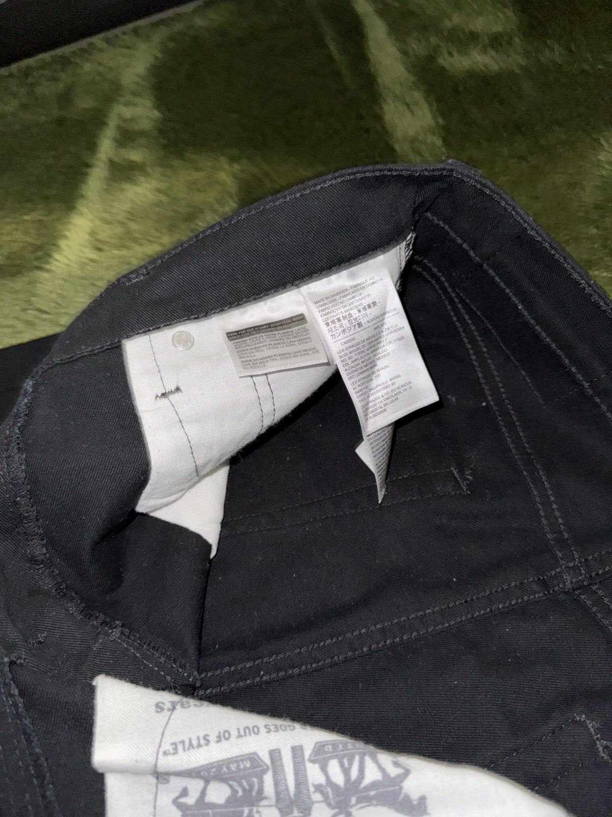 Levi's [W29/L32] Levis 510 washed cotton pants black Size US 29 - 4 Thumbnail