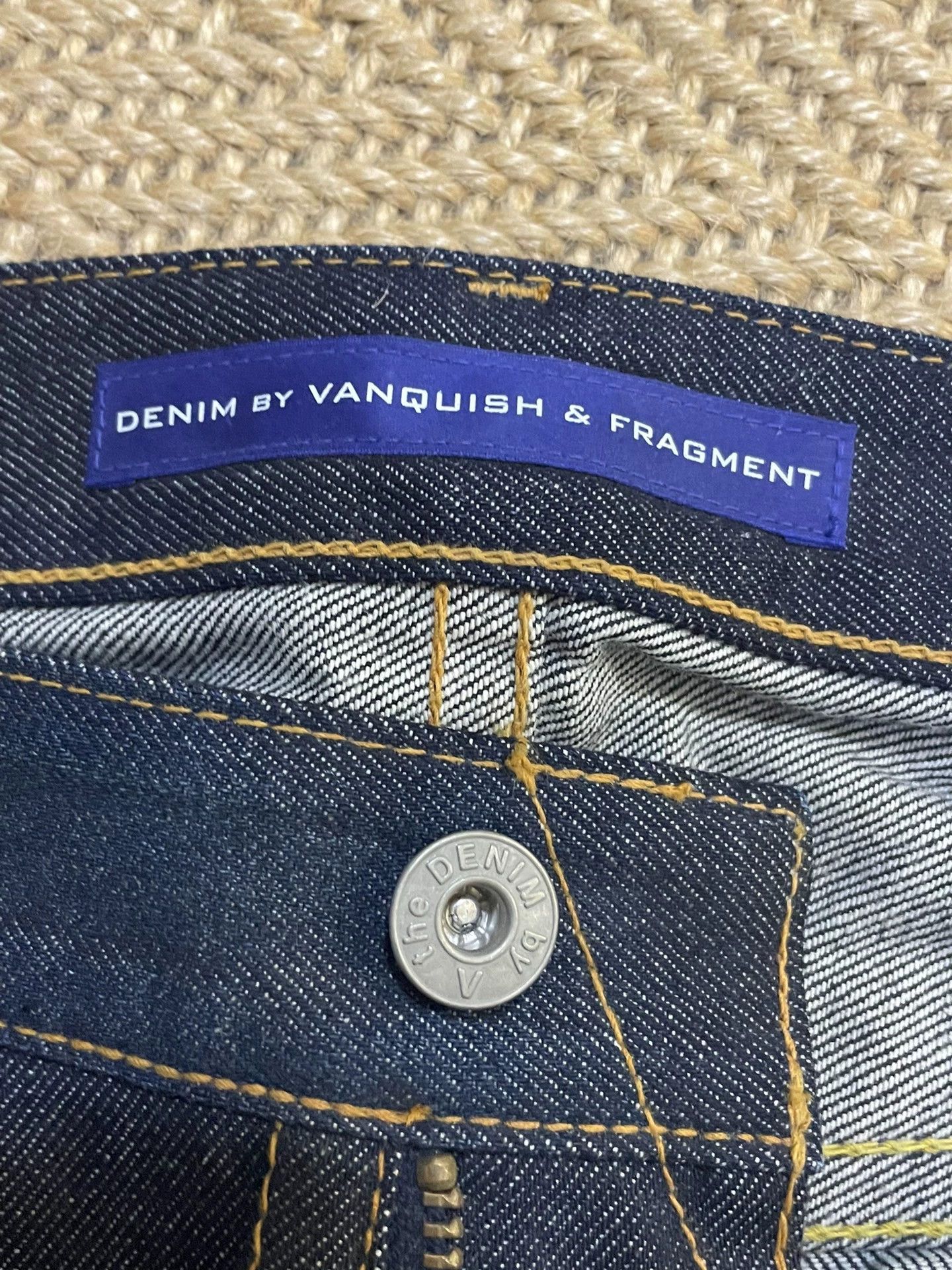 Vanquish VANQUISH x FRAGMENT Yellow Mud Wash Wide Jeans W32 New Size US 32 / EU 48 - 6 Thumbnail