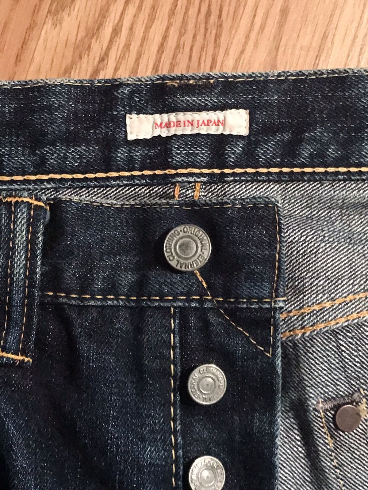 Eternal Eternal Japan 811 Mid Straight Selvedge Denim Jeans Size 30 Size US 30 / EU 46 - 3 Thumbnail