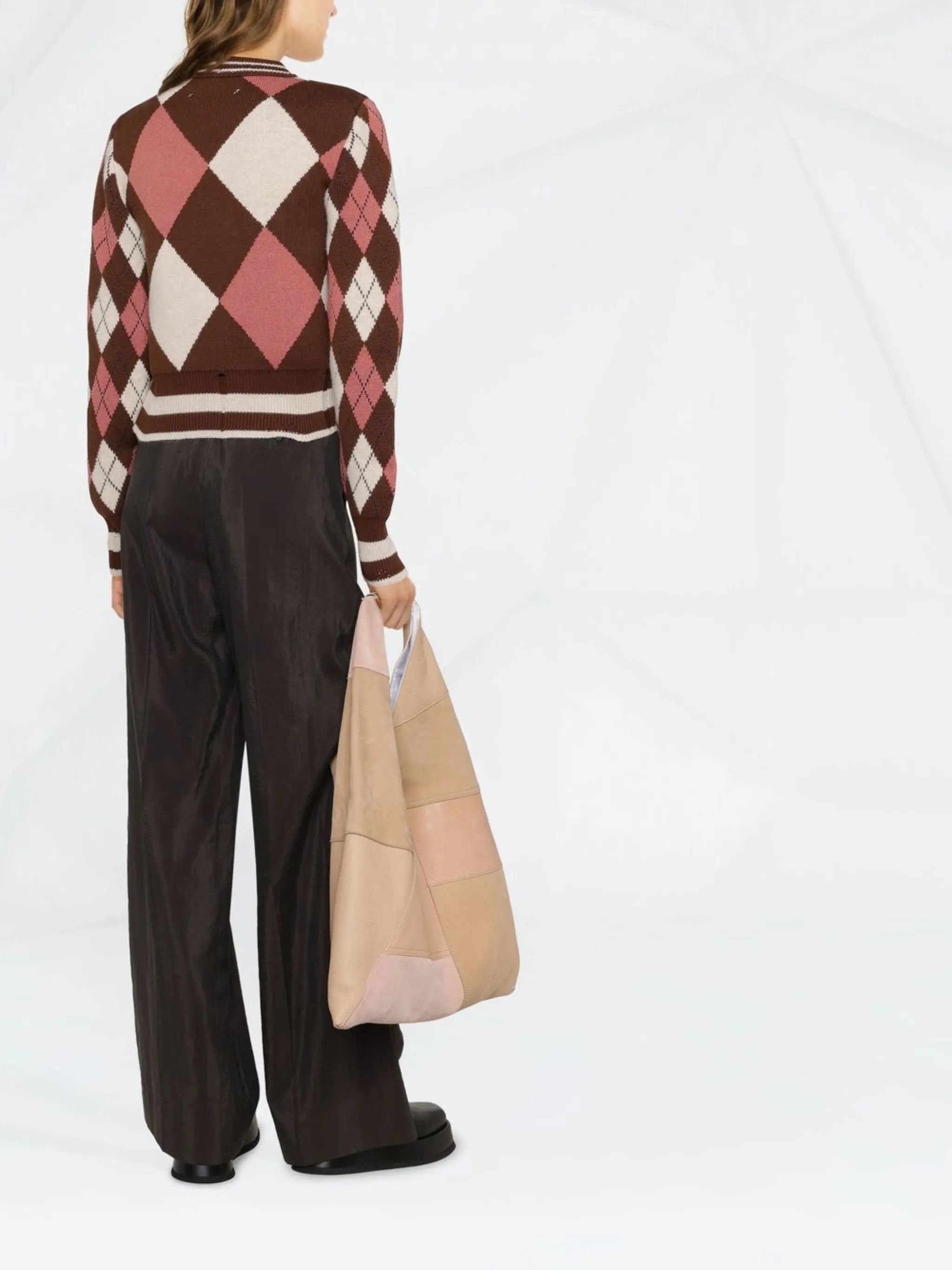 Golden Goose o1y0825 Checked Sweater in Multicolor Size M / US 6-8 / IT 42-44 - 3 Thumbnail