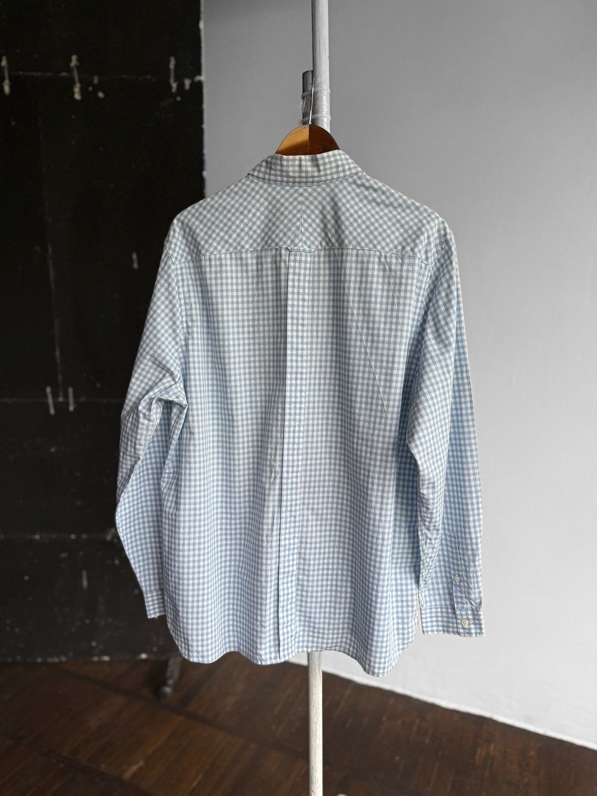 Fred Perry × Vintage Fred Perry Mens Checkered Button Down Long Sleeve Shirt Size US L / EU 52-54 / 3 - 3 Thumbnail